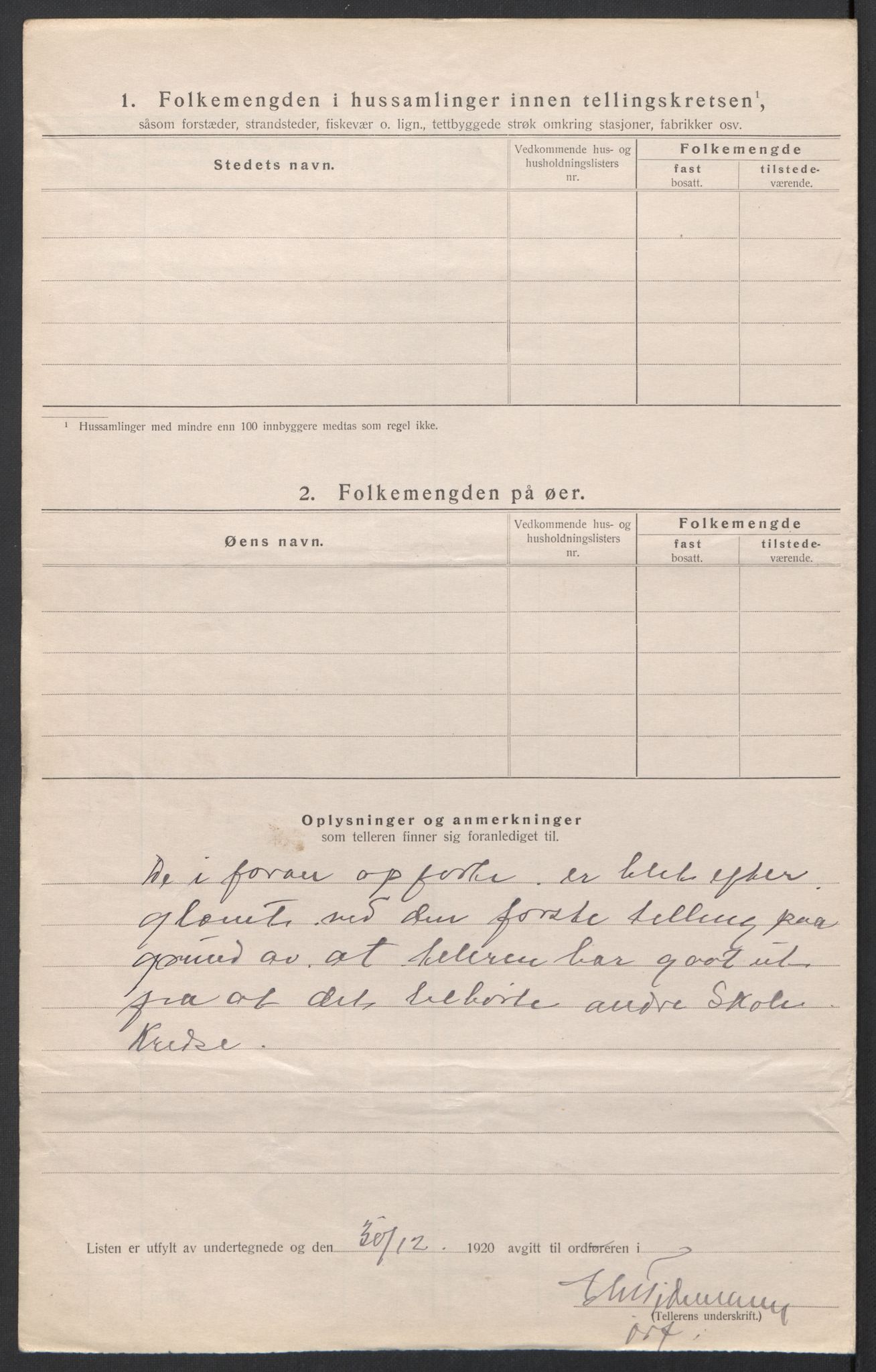 SAT, 1920 census for Meløy, 1920, p. 32