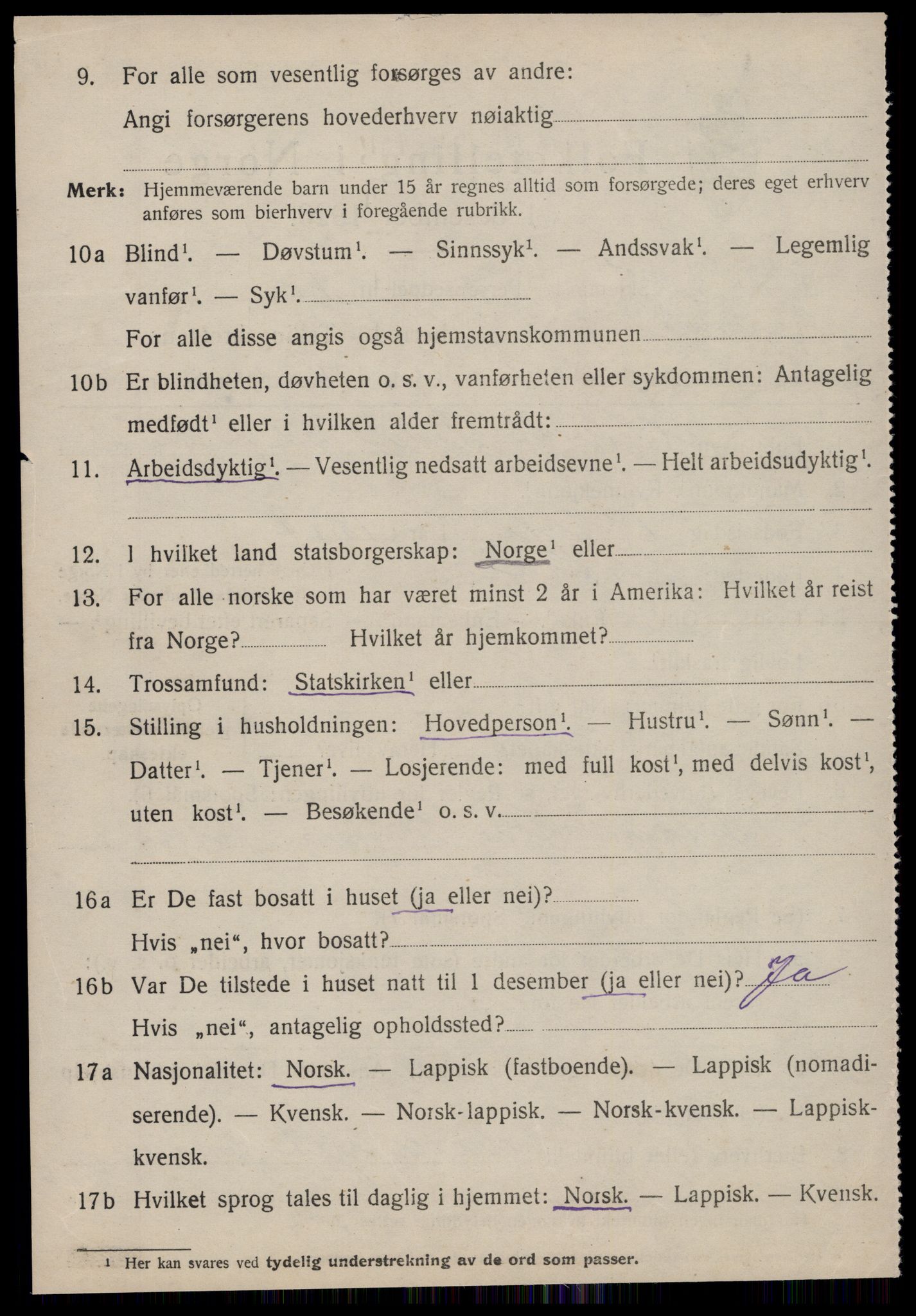 SAT, 1920 census for Sør-Frøya, 1920, p. 1914