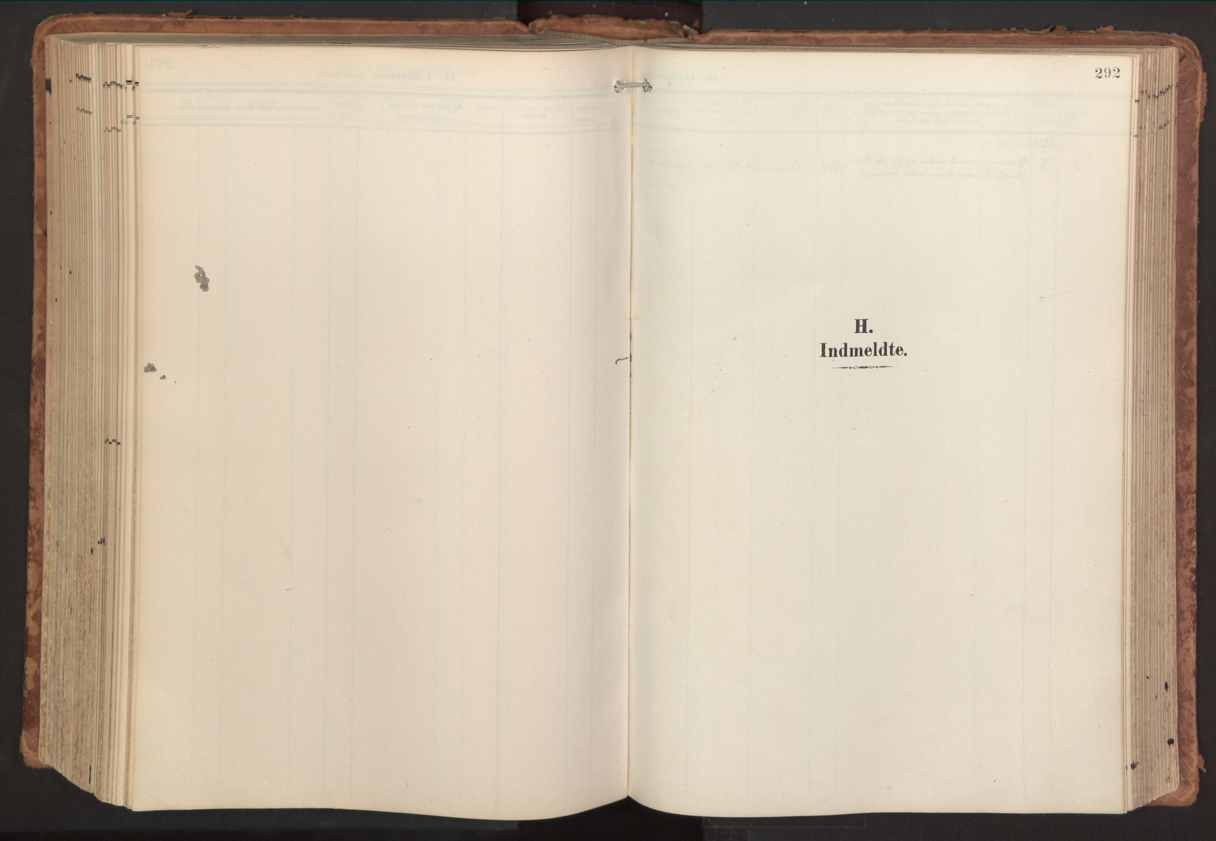 Sund sokneprestembete, AV/SAB-A-99930: Parish register (official) no. B 2, 1907-1926, p. 292