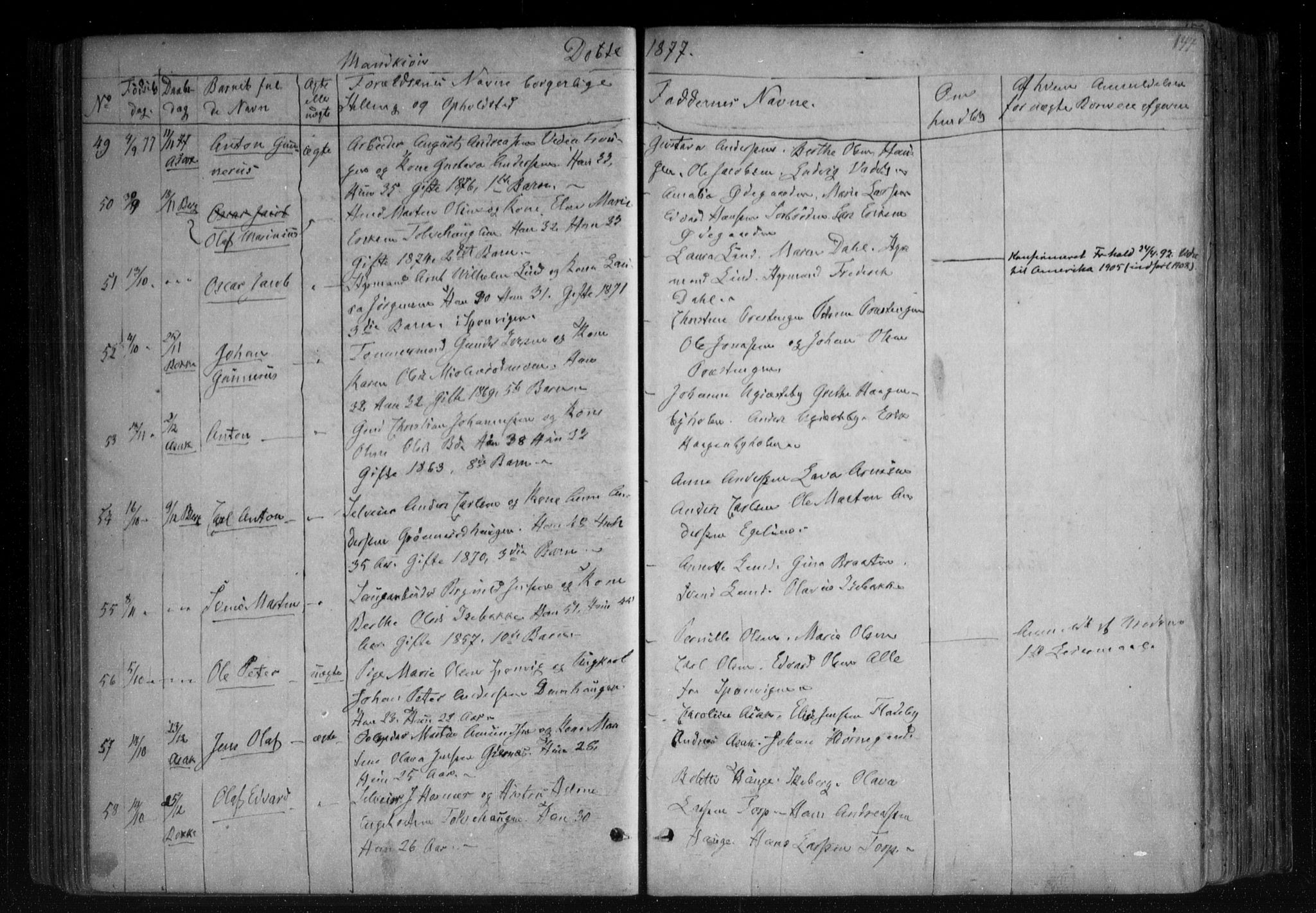 Berg prestekontor Kirkebøker, AV/SAO-A-10902/F/Fa/L0005: Parish register (official) no. I 5, 1861-1877, p. 144