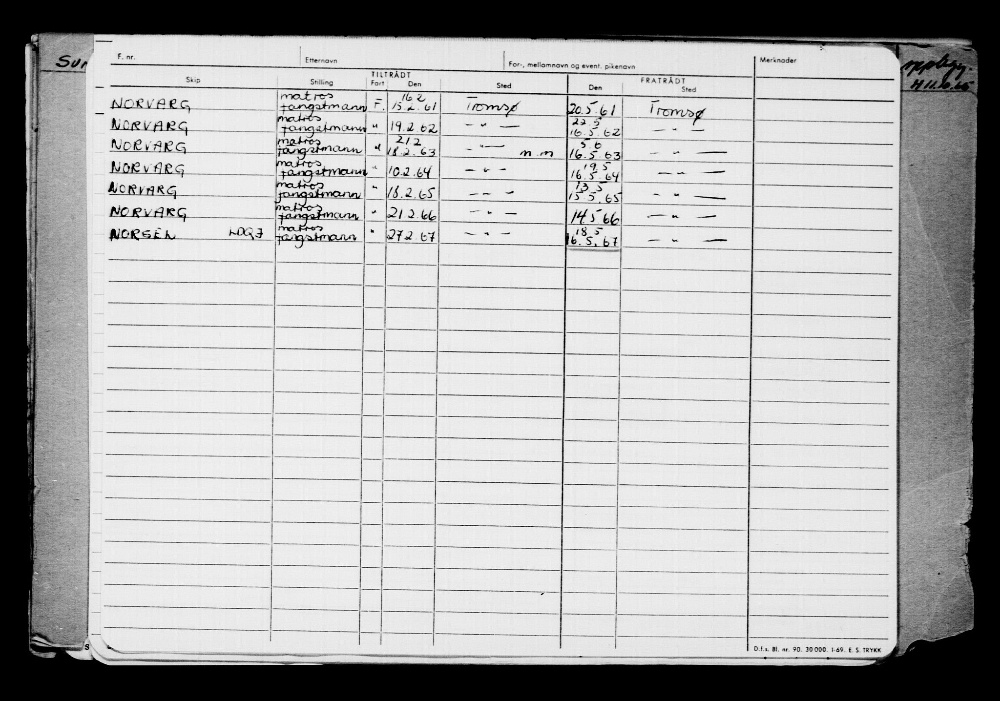 Direktoratet for sjømenn, AV/RA-S-3545/G/Gb/L0130: Hovedkort, 1915, p. 693