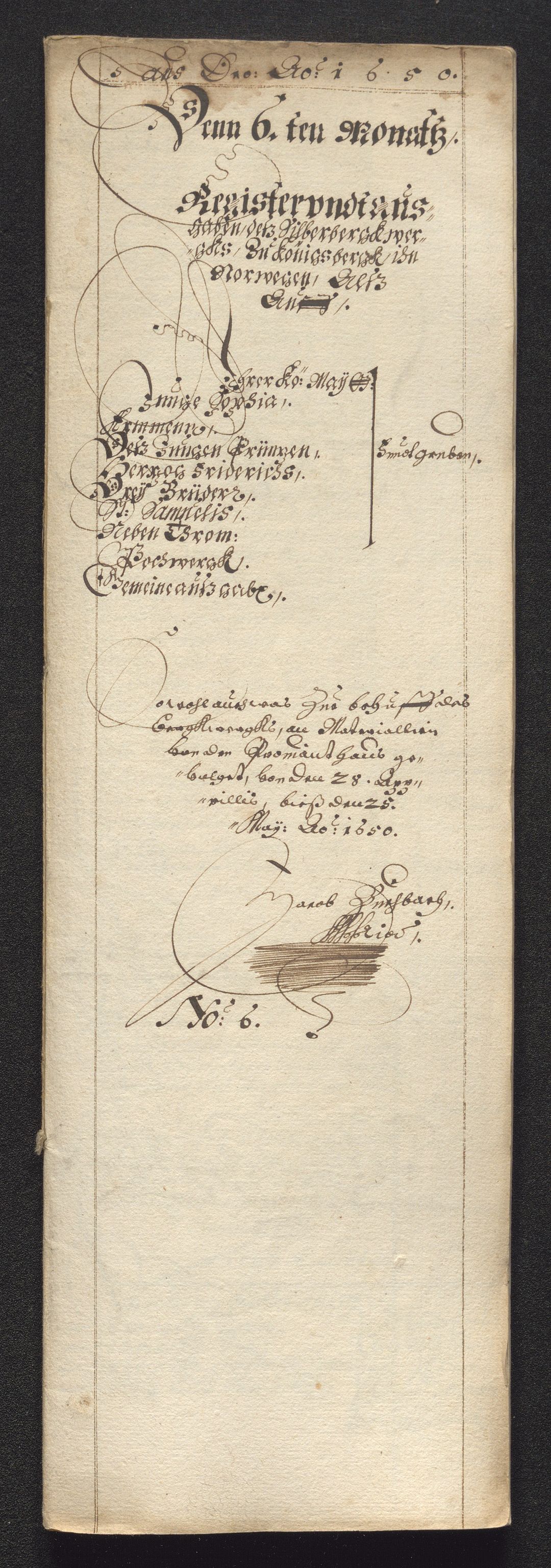 Kongsberg Sølvverk 1623-1816, SAKO/EA-3135/001/D/Dc/Dcd/L0024: Utgiftsregnskap for gruver m.m. , 1650, p. 114