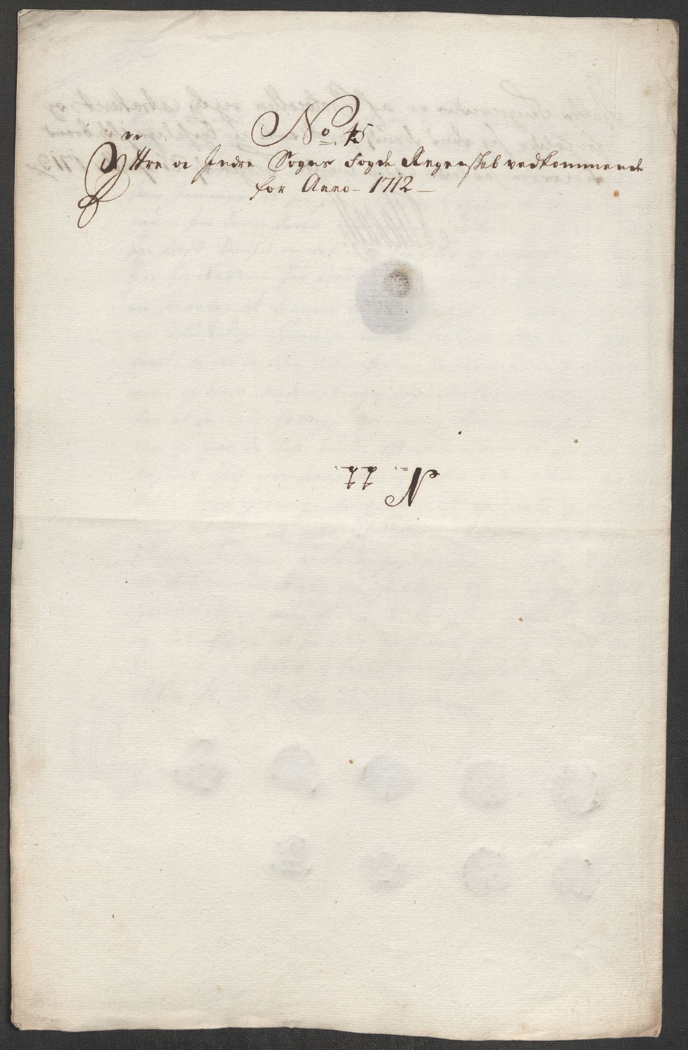 Rentekammeret inntil 1814, Reviderte regnskaper, Fogderegnskap, AV/RA-EA-4092/R52/L3318: Fogderegnskap Sogn, 1712, p. 345