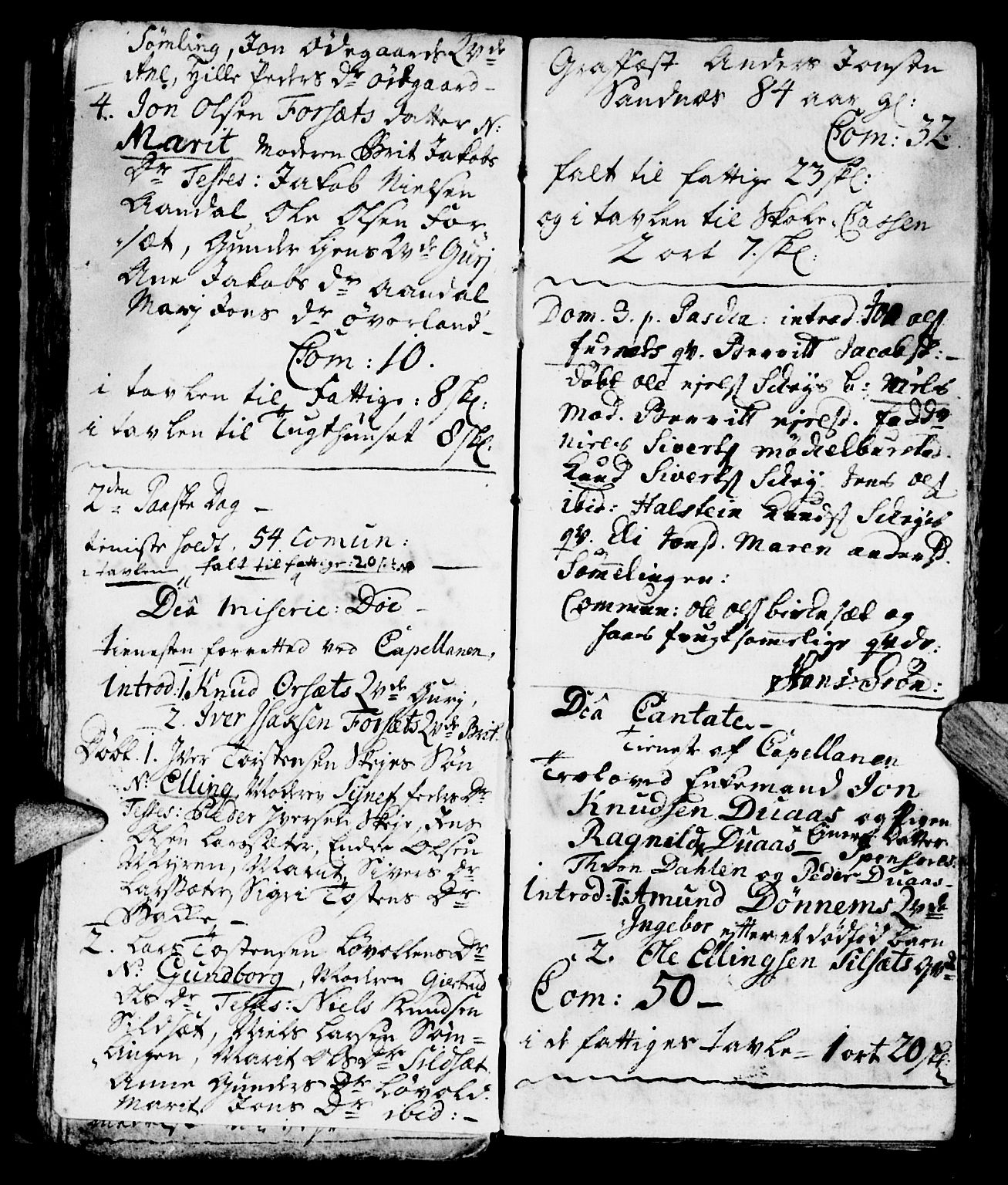 Ministerialprotokoller, klokkerbøker og fødselsregistre - Møre og Romsdal, AV/SAT-A-1454/584/L0964: Parish register (official) no. 584A04, 1732-1754