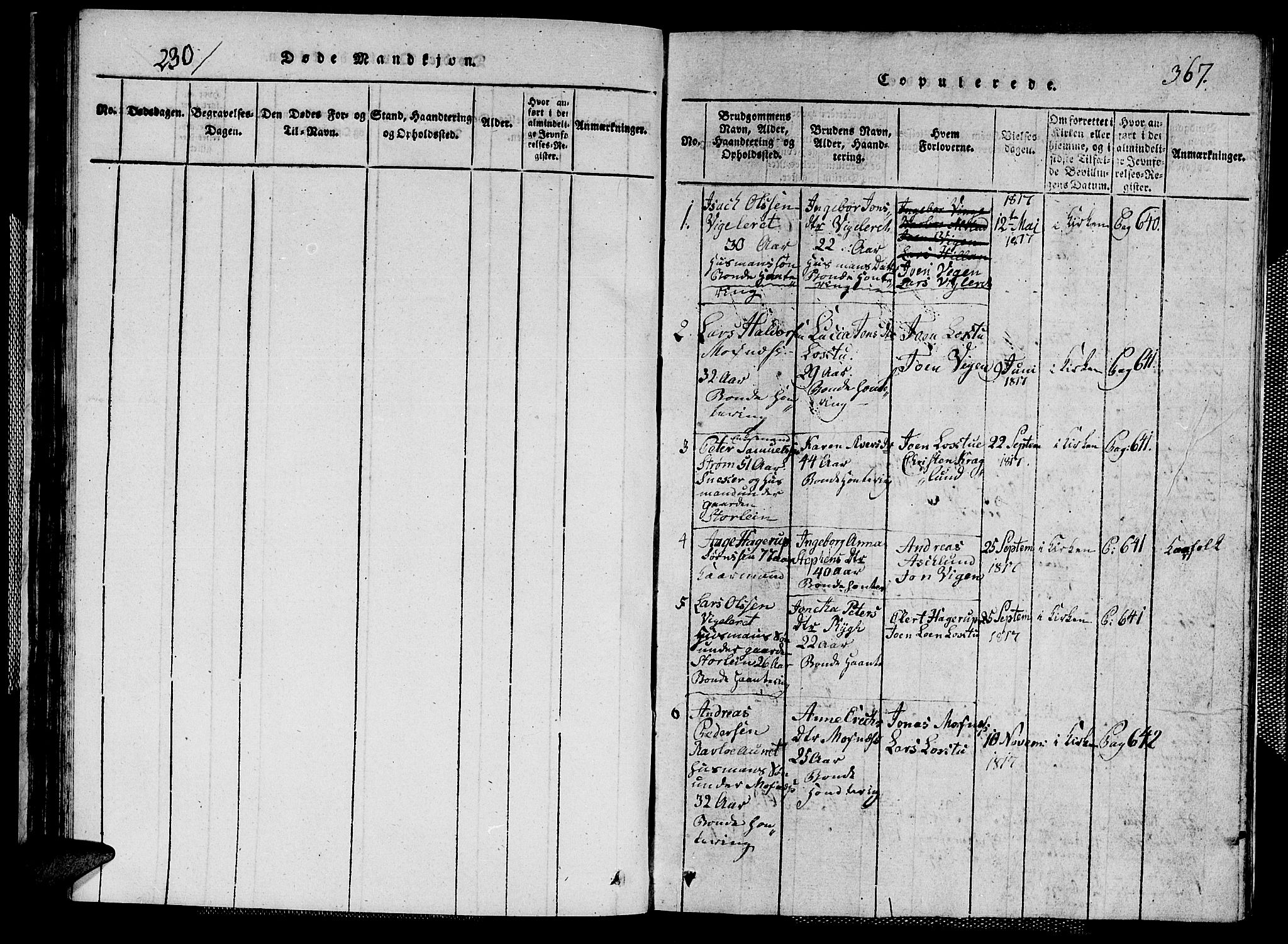 Ministerialprotokoller, klokkerbøker og fødselsregistre - Nord-Trøndelag, SAT/A-1458/713/L0124: Parish register (copy) no. 713C01, 1817-1827, p. 290-367