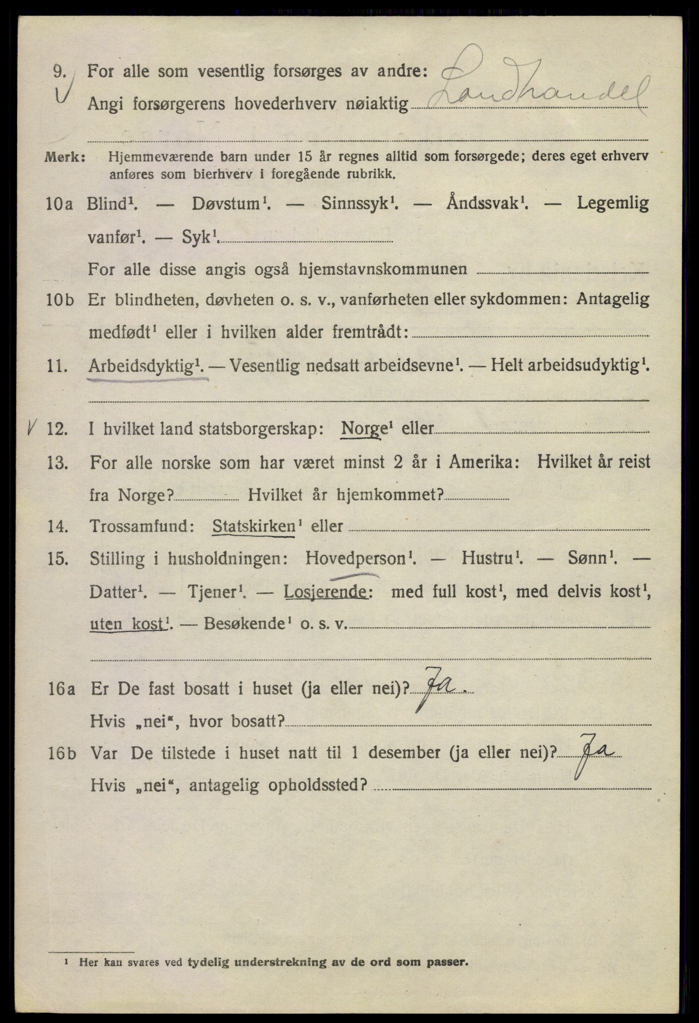 SAO, 1920 census for Kristiania, 1920, p. 651574