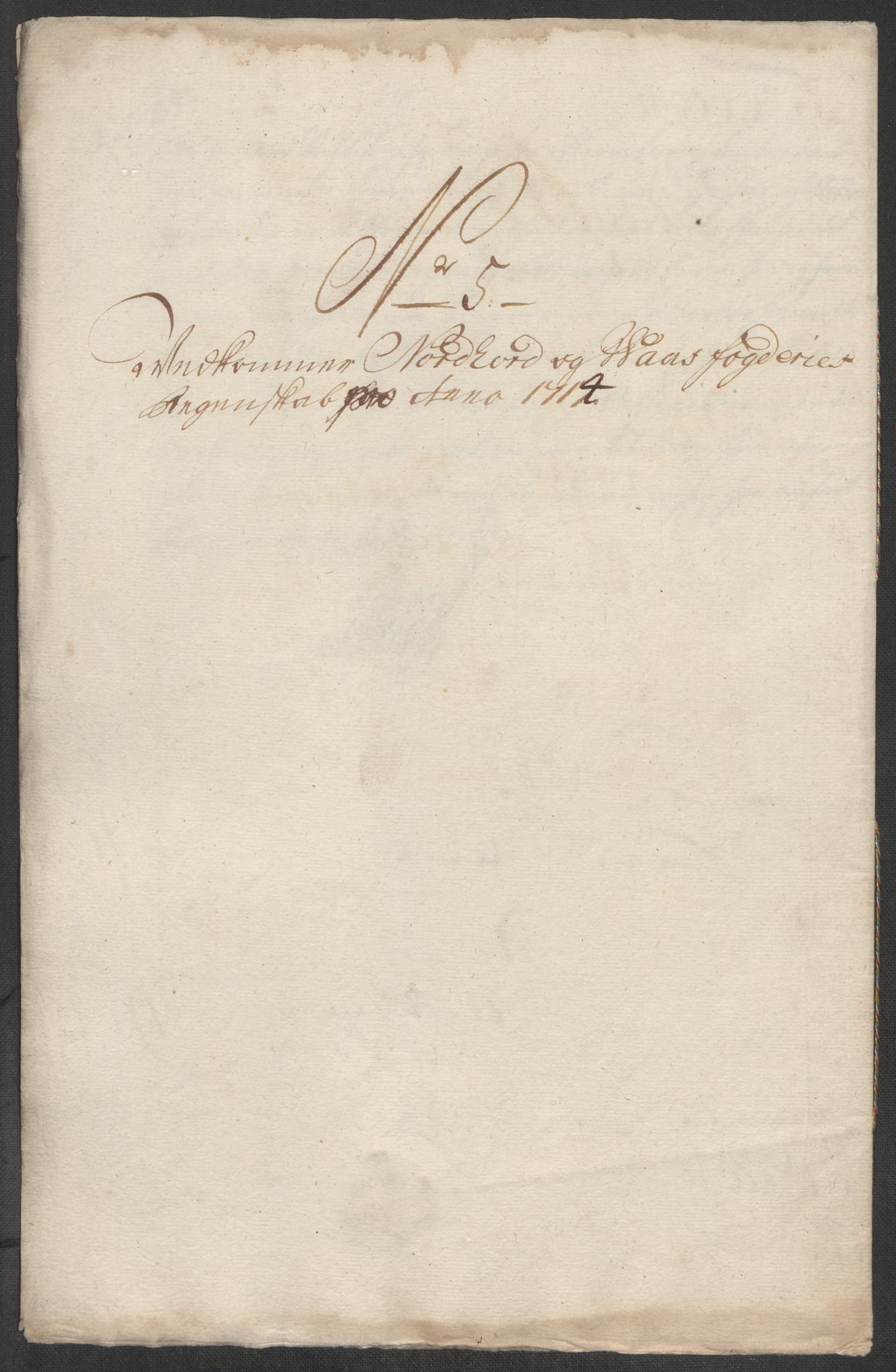 Rentekammeret inntil 1814, Reviderte regnskaper, Fogderegnskap, AV/RA-EA-4092/R51/L3197: Fogderegnskap Nordhordland og Voss, 1714, p. 154