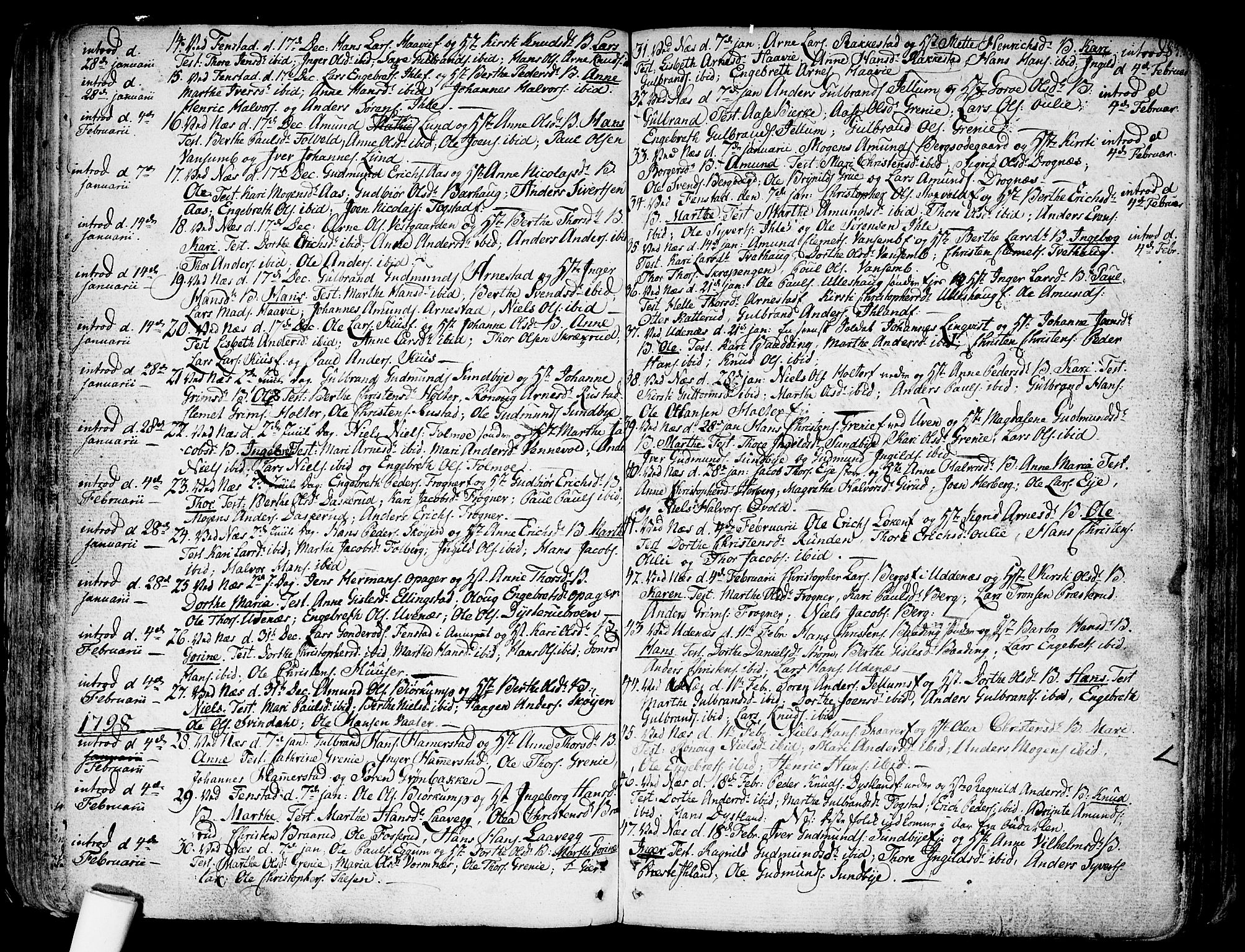 Nes prestekontor Kirkebøker, AV/SAO-A-10410/F/Fa/L0004: Parish register (official) no. I 4, 1781-1816, p. 83