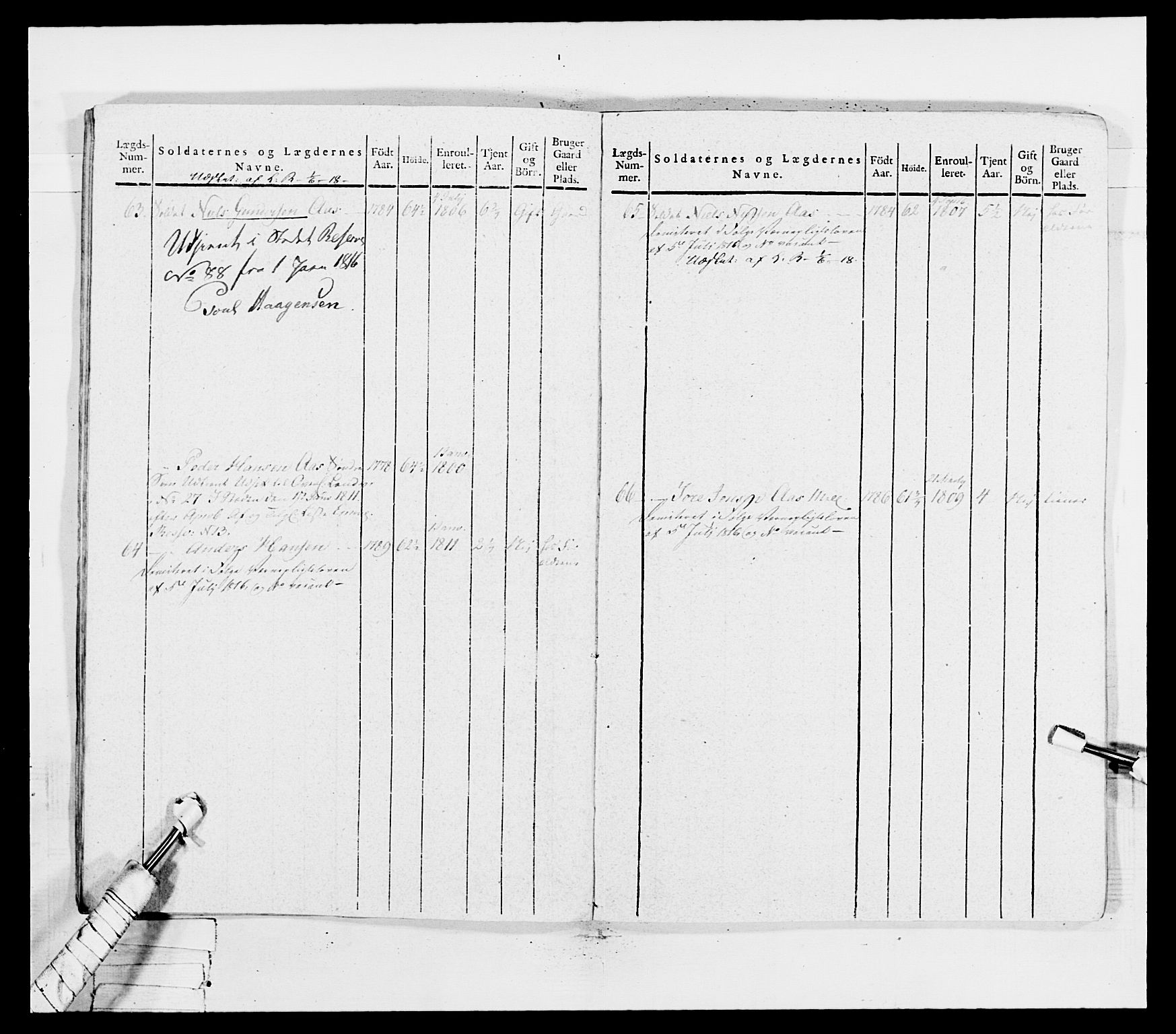 Generalitets- og kommissariatskollegiet, Det kongelige norske kommissariatskollegium, AV/RA-EA-5420/E/Eh/L0036a: Nordafjelske gevorbne infanteriregiment, 1813, p. 156