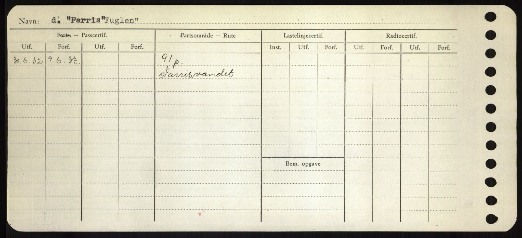 Sjøfartsdirektoratet med forløpere, Skipsmålingen, AV/RA-S-1627/H/Hd/L0011: Fartøy, Fla-Får, p. 596