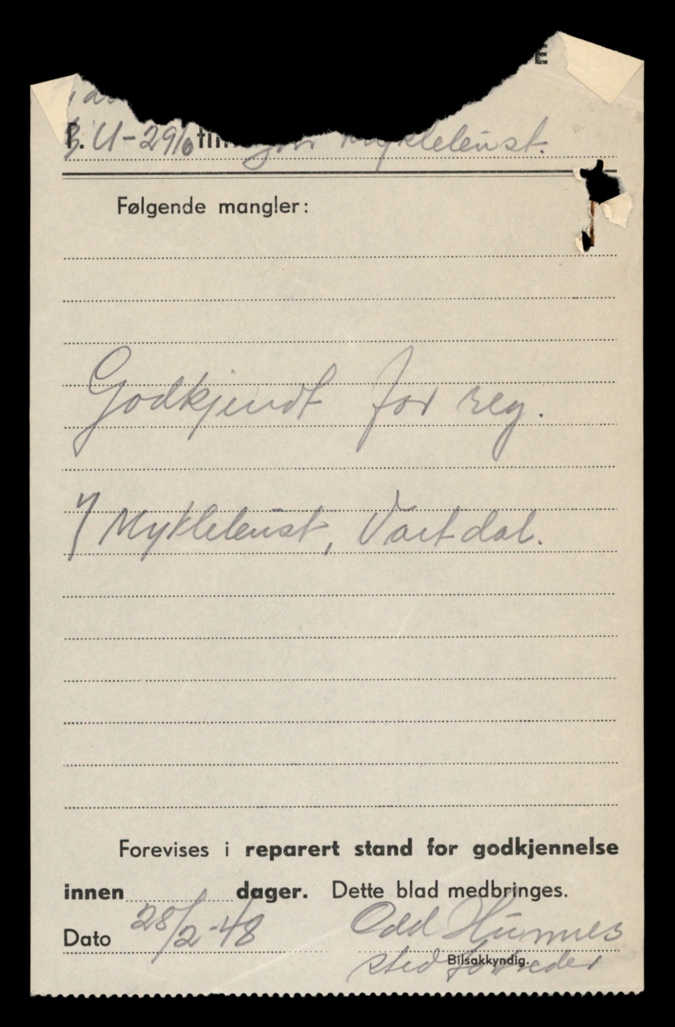 Møre og Romsdal vegkontor - Ålesund trafikkstasjon, AV/SAT-A-4099/F/Fe/L0035: Registreringskort for kjøretøy T 12653 - T 12829, 1927-1998, p. 1088