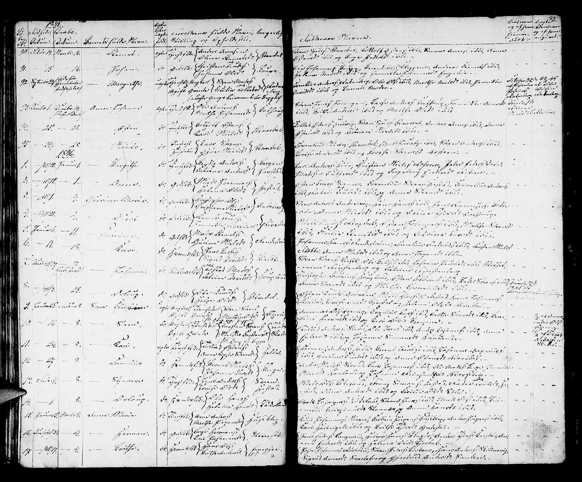 Fjaler sokneprestembete, SAB/A-79801/H/Hab/Haba/L0001: Parish register (copy) no. A 1, 1836-1846, p. 83