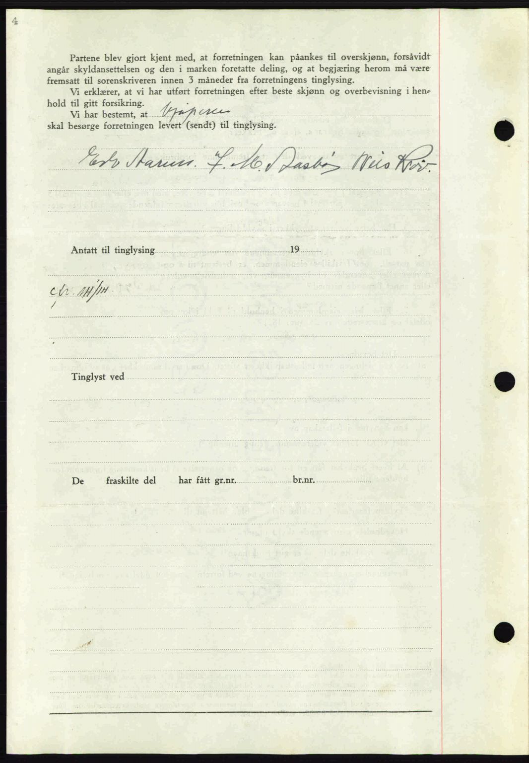 Nordmøre sorenskriveri, AV/SAT-A-4132/1/2/2Ca: Mortgage book no. A82, 1937-1938, Diary no: : 2018/1937