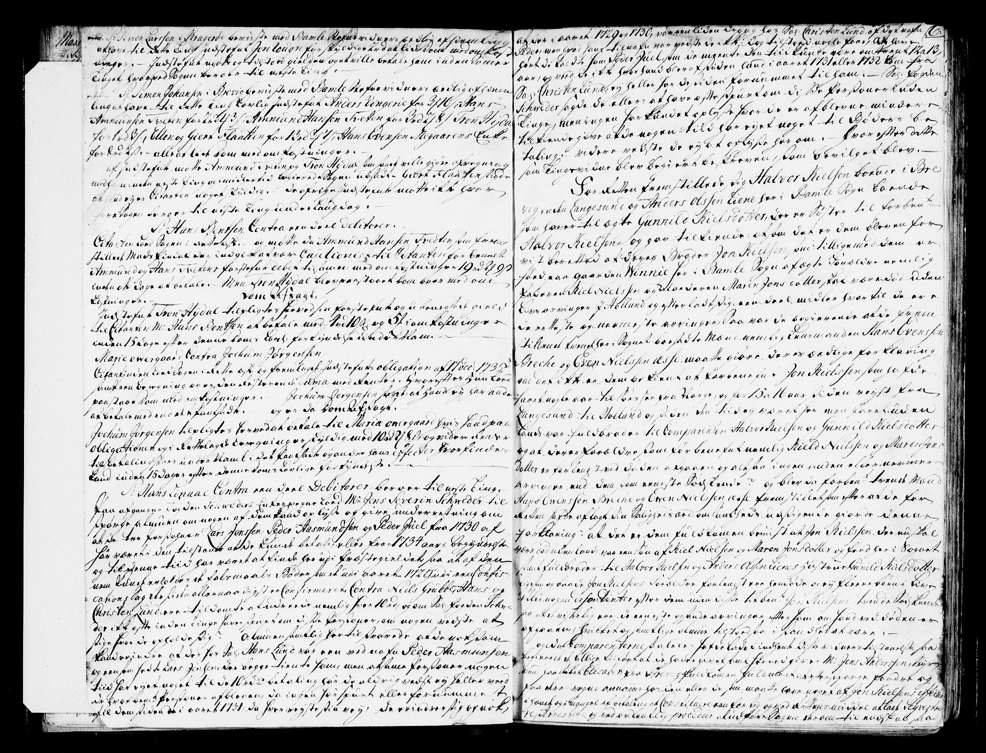 Bamble sorenskriveri, SAKO/A-214/F/Fa/Faa/L0014a: Tingbok, 1747-1750, p. 6