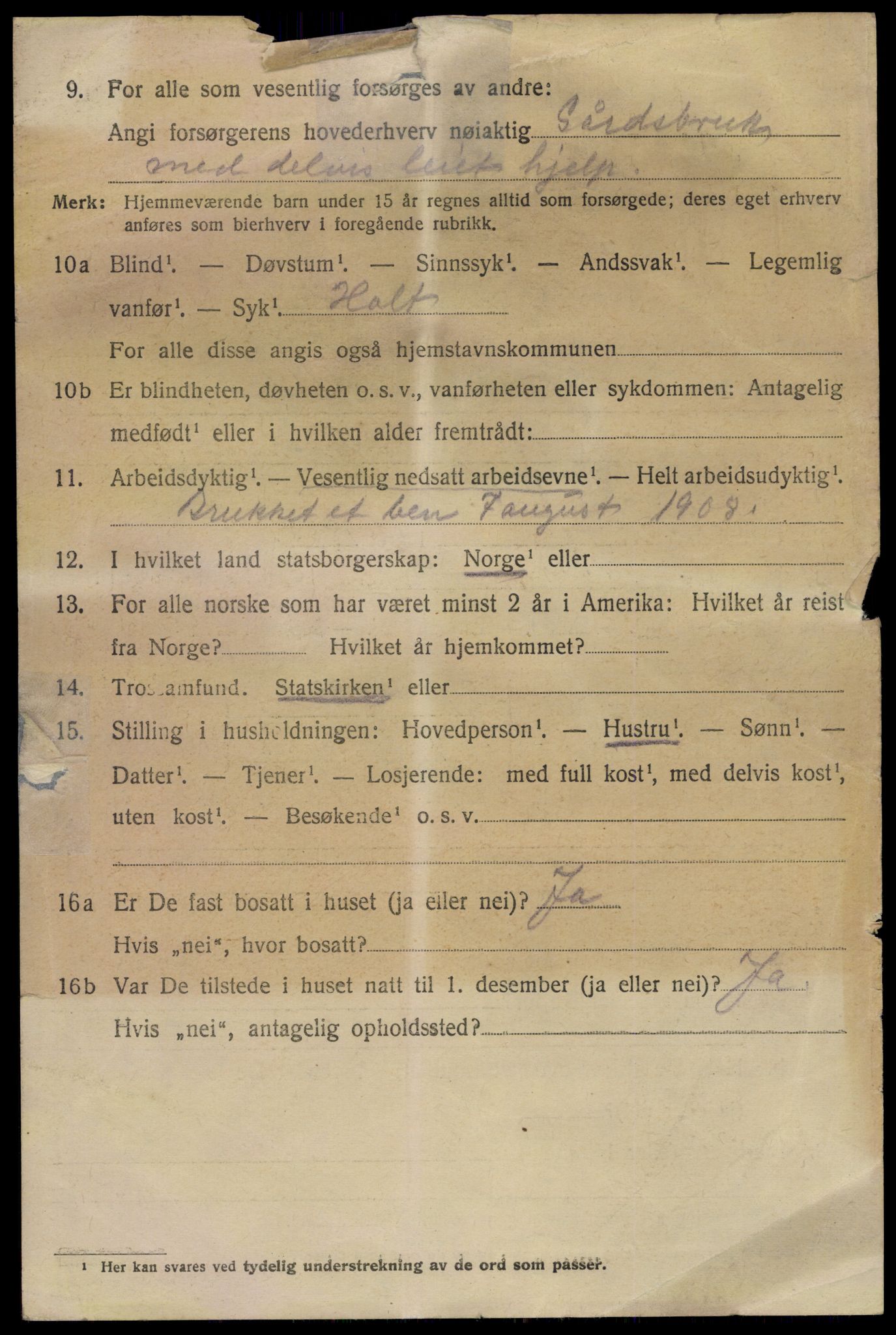 SAKO, 1920 census for Sem, 1920, p. 7556