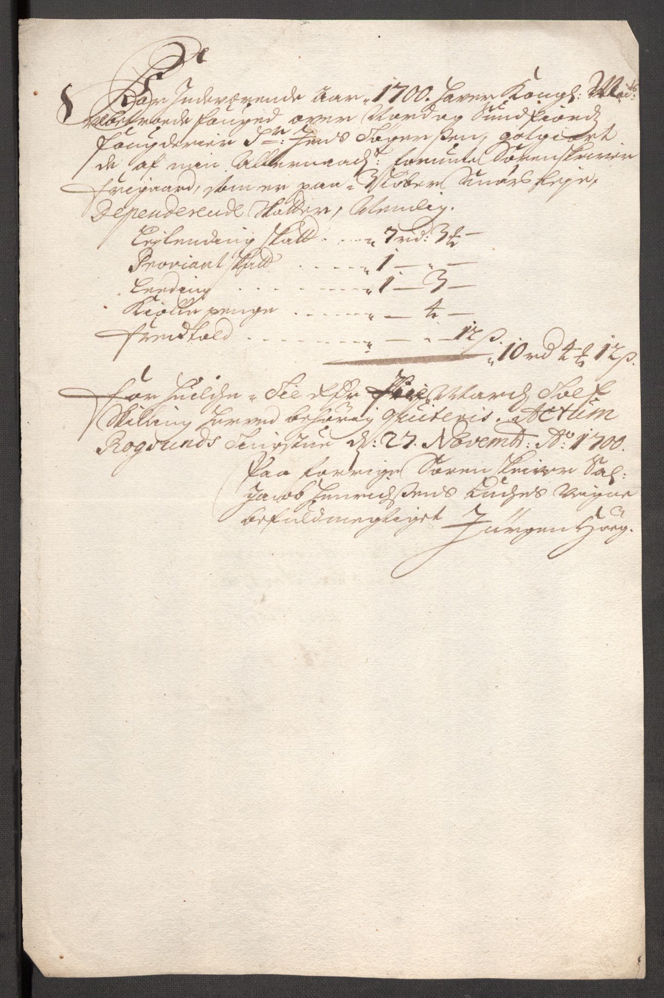 Rentekammeret inntil 1814, Reviderte regnskaper, Fogderegnskap, AV/RA-EA-4092/R53/L3425: Fogderegnskap Sunn- og Nordfjord, 1700-1701, p. 233