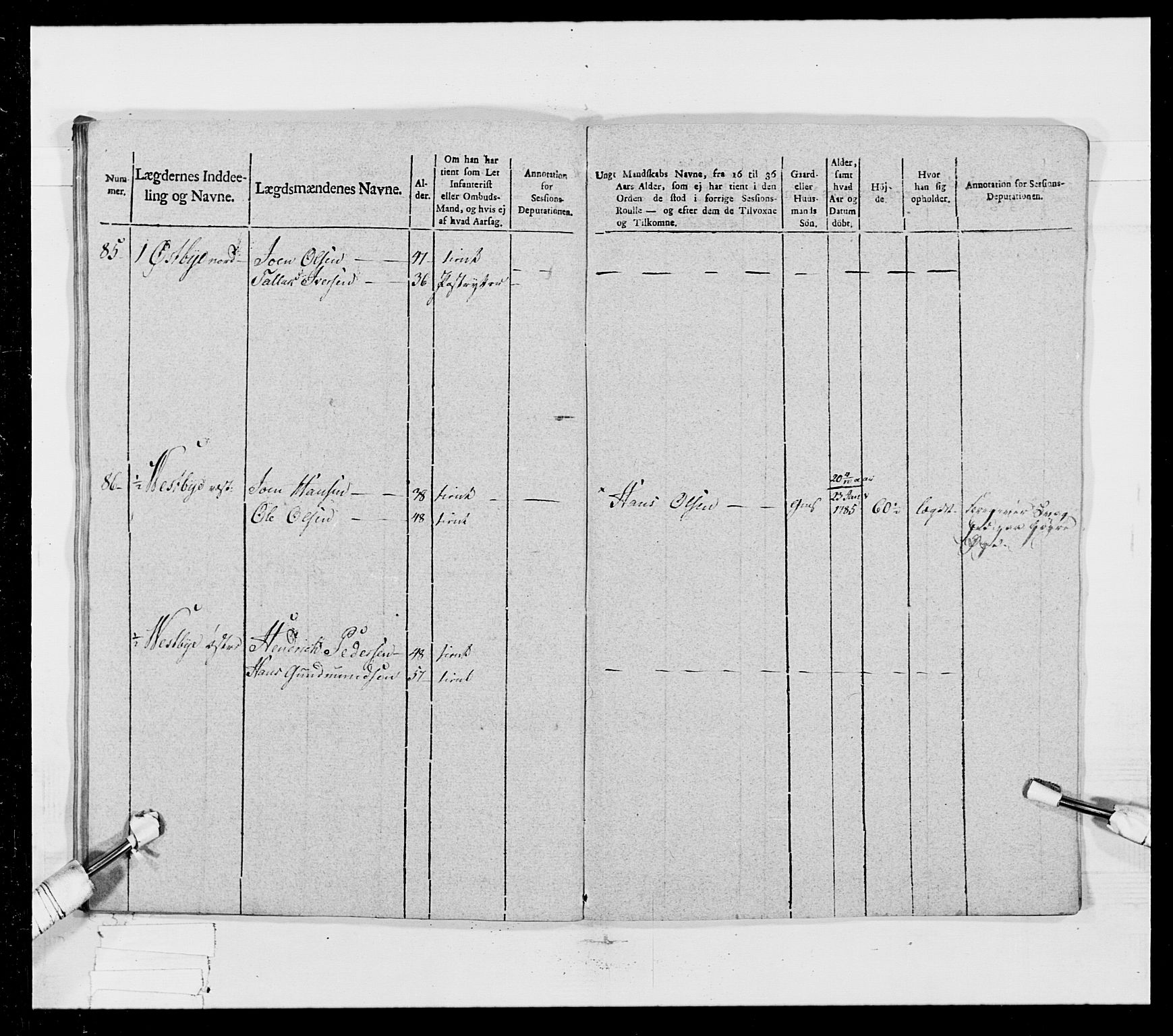 Generalitets- og kommissariatskollegiet, Det kongelige norske kommissariatskollegium, AV/RA-EA-5420/E/Eh/L0023: Norske jegerkorps, 1805, p. 178