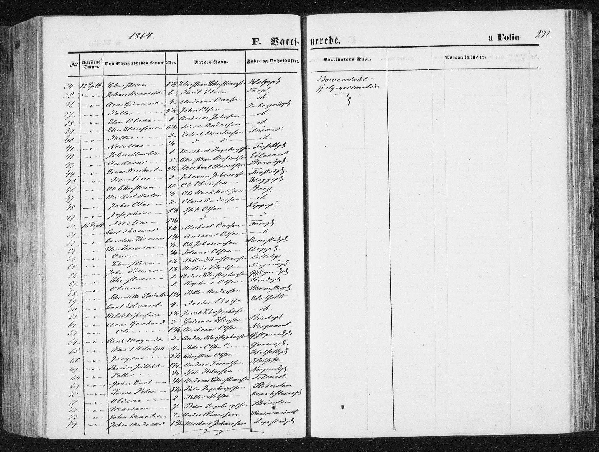 Ministerialprotokoller, klokkerbøker og fødselsregistre - Nord-Trøndelag, SAT/A-1458/746/L0447: Parish register (official) no. 746A06, 1860-1877, p. 291