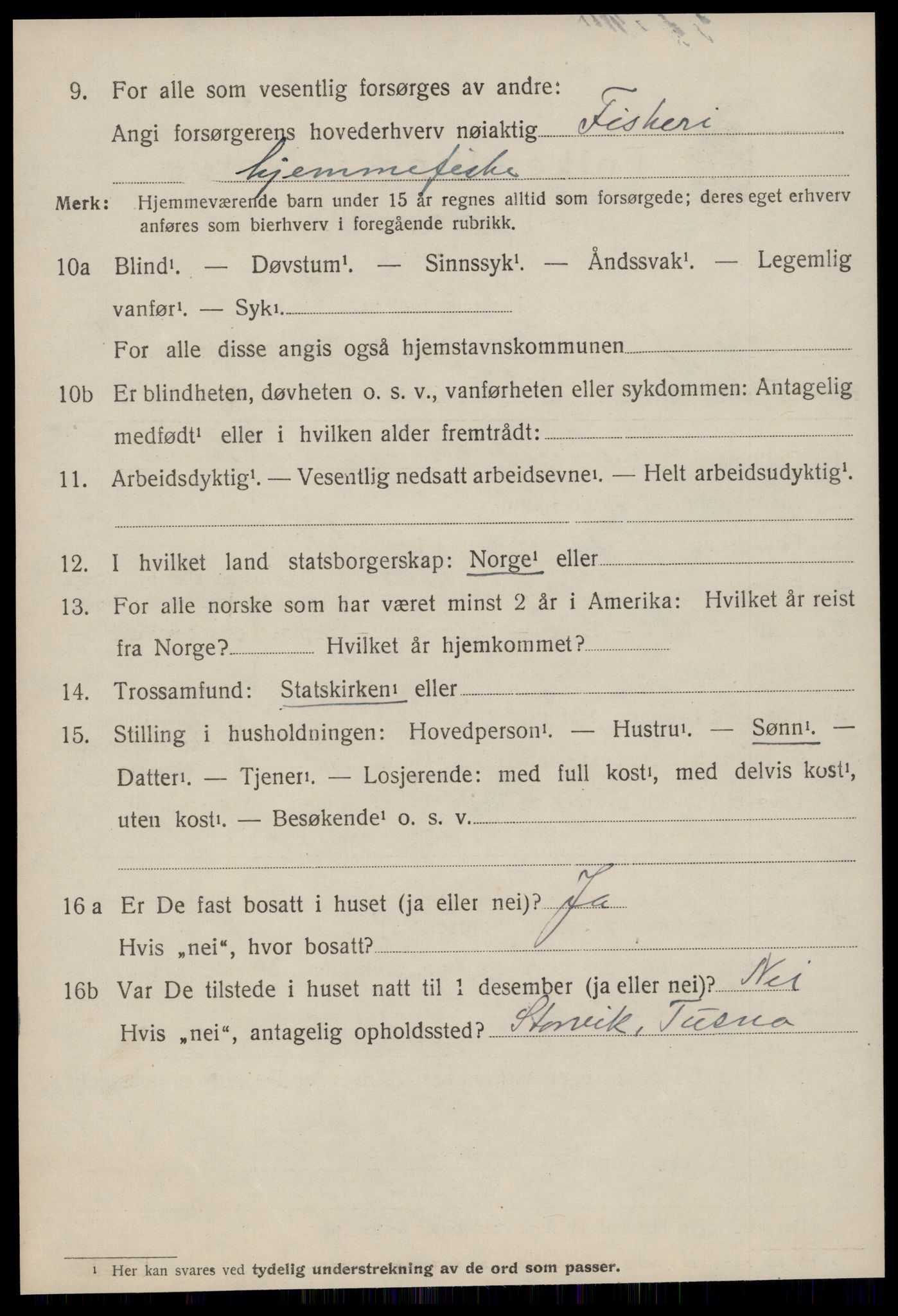 SAT, 1920 census for Valsøyfjord, 1920, p. 750