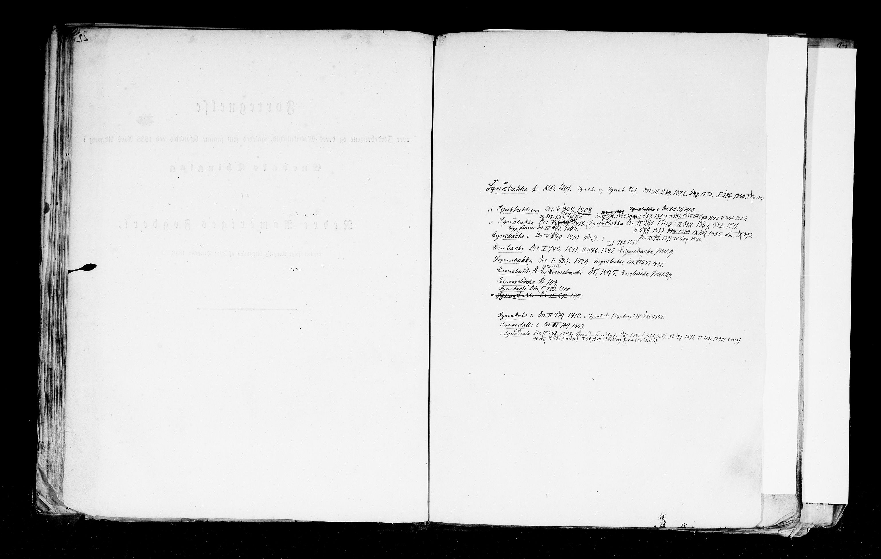 Rygh, AV/RA-PA-0034/F/Fb/L0002: Matrikkelen for 1838 - Akershus amt (Akershus fylke), 1838, p. 22b