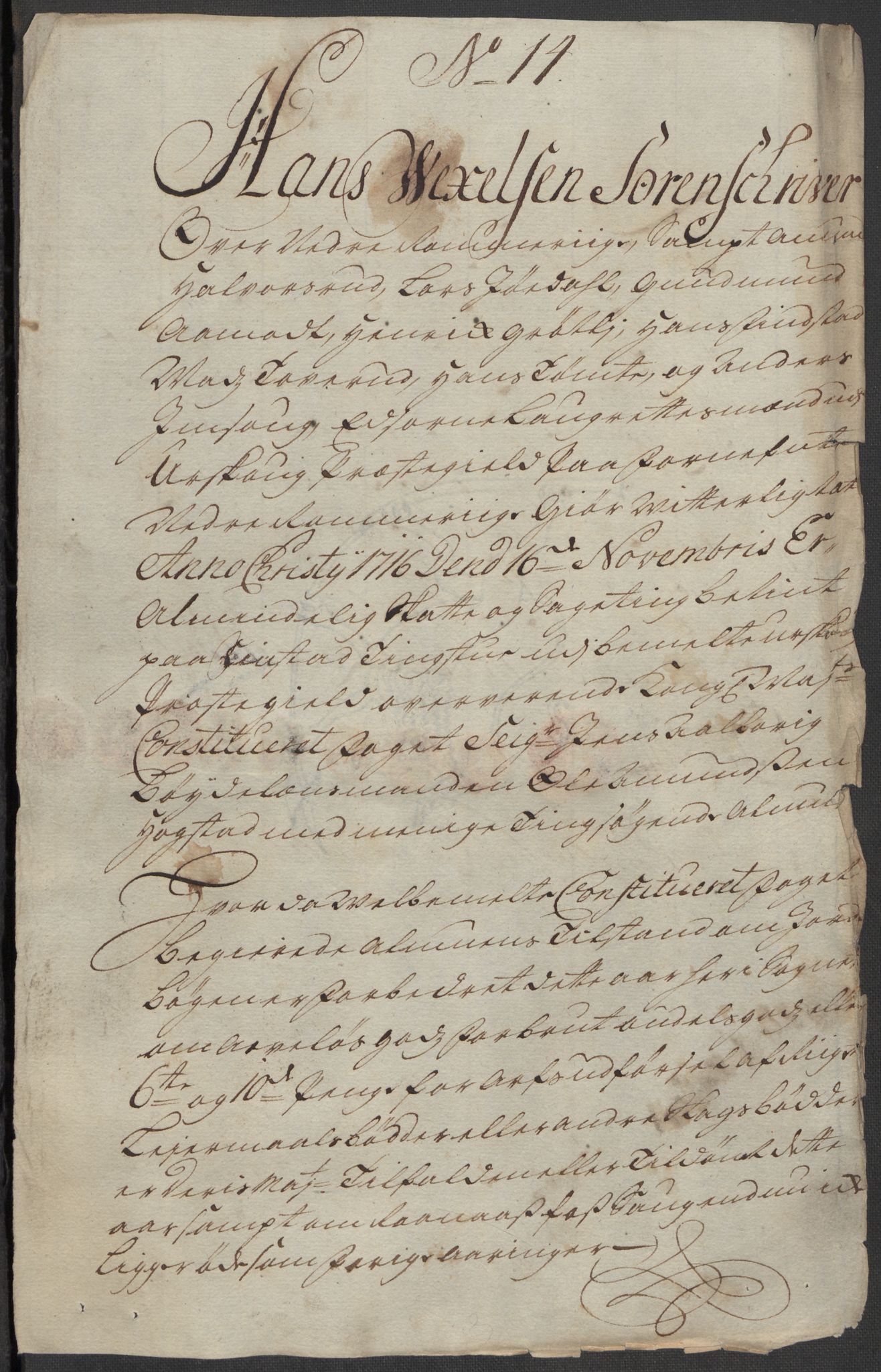 Rentekammeret inntil 1814, Reviderte regnskaper, Fogderegnskap, RA/EA-4092/R11/L0598: Fogderegnskap Nedre Romerike, 1716, p. 88
