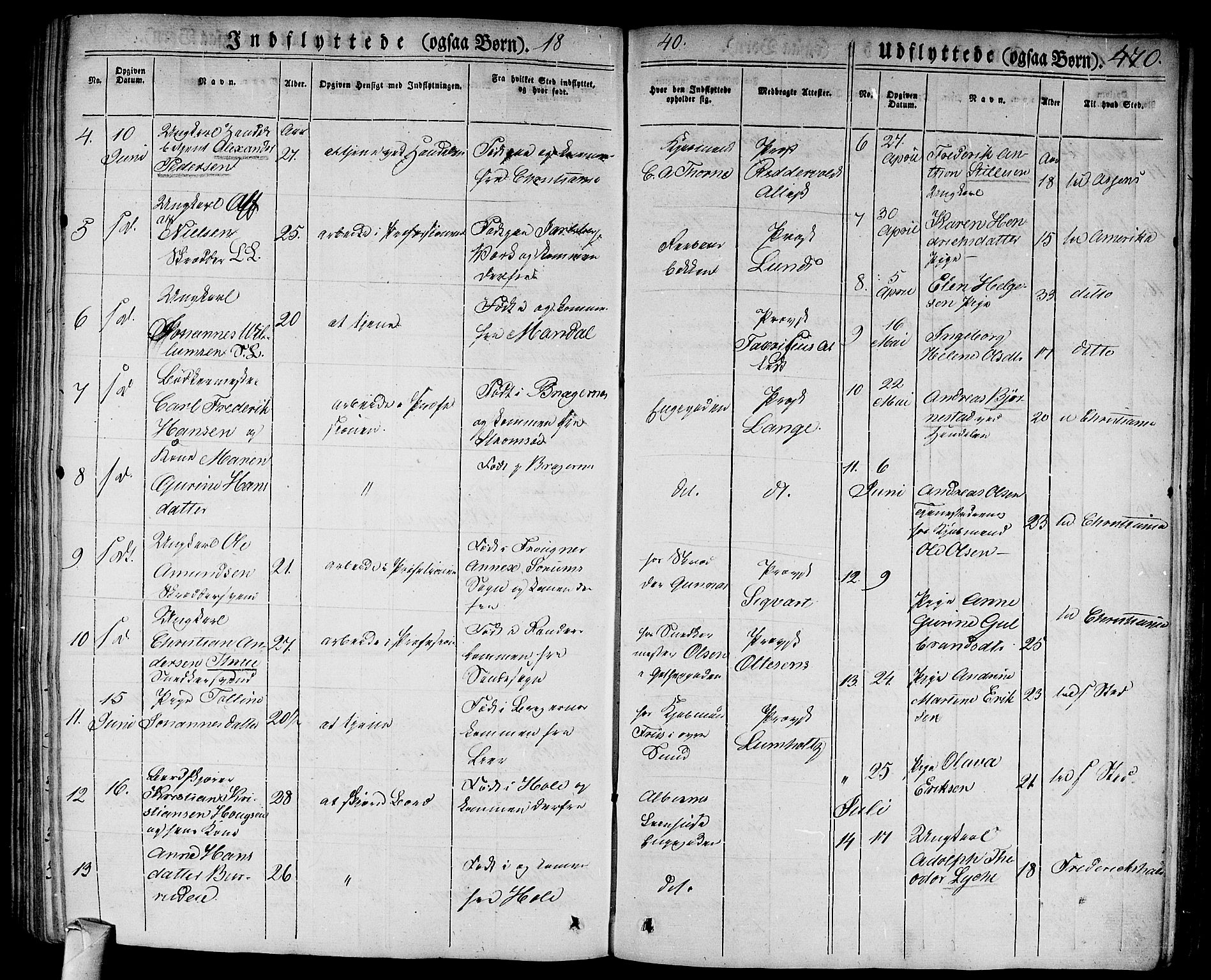 Bragernes kirkebøker, AV/SAKO-A-6/F/Fb/L0001: Parish register (official) no. II 1, 1830-1847, p. 470