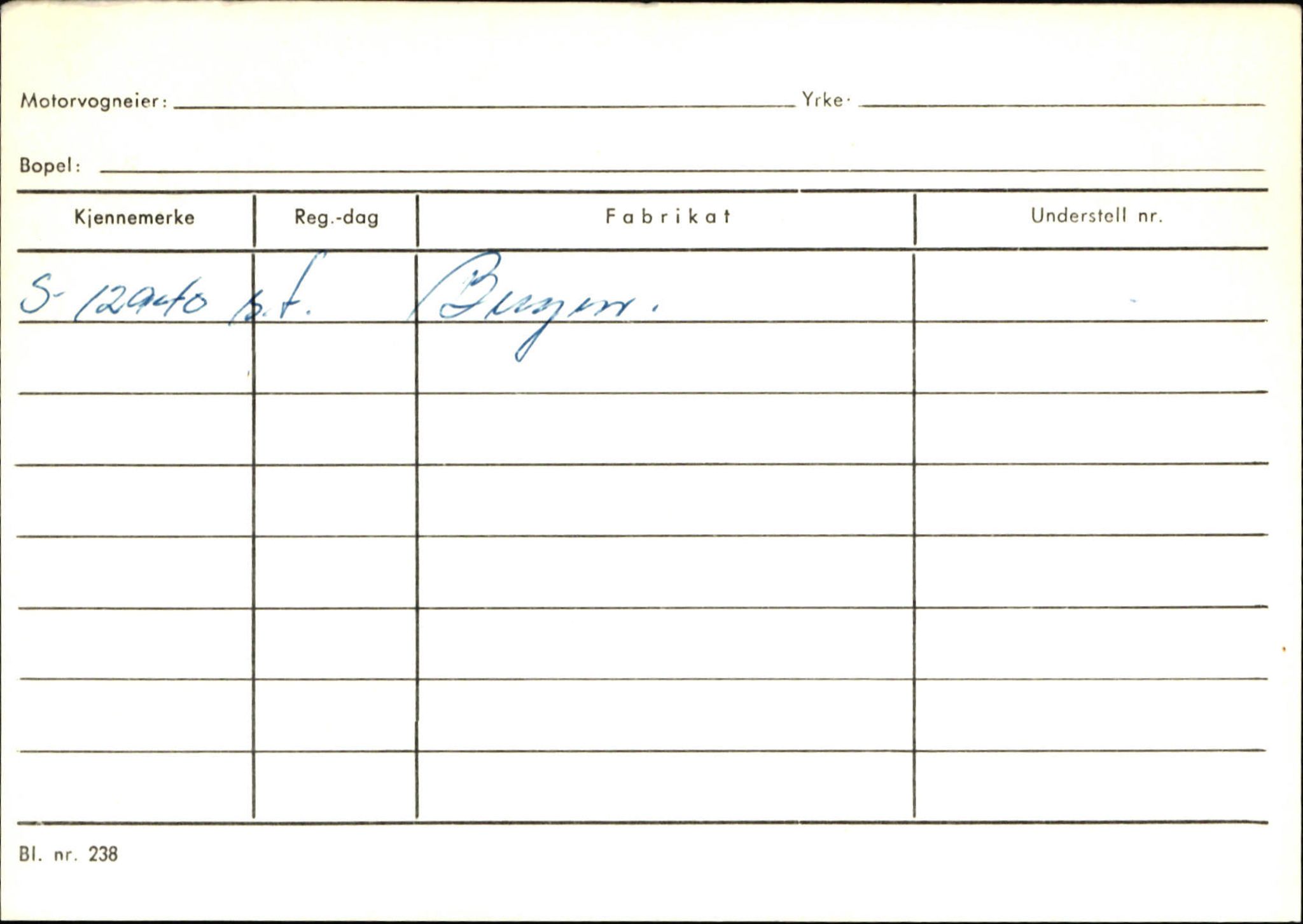 Statens vegvesen, Sogn og Fjordane vegkontor, AV/SAB-A-5301/4/F/L0132: Eigarregister Askvoll A-Å. Balestrand A-Å, 1945-1975, p. 76