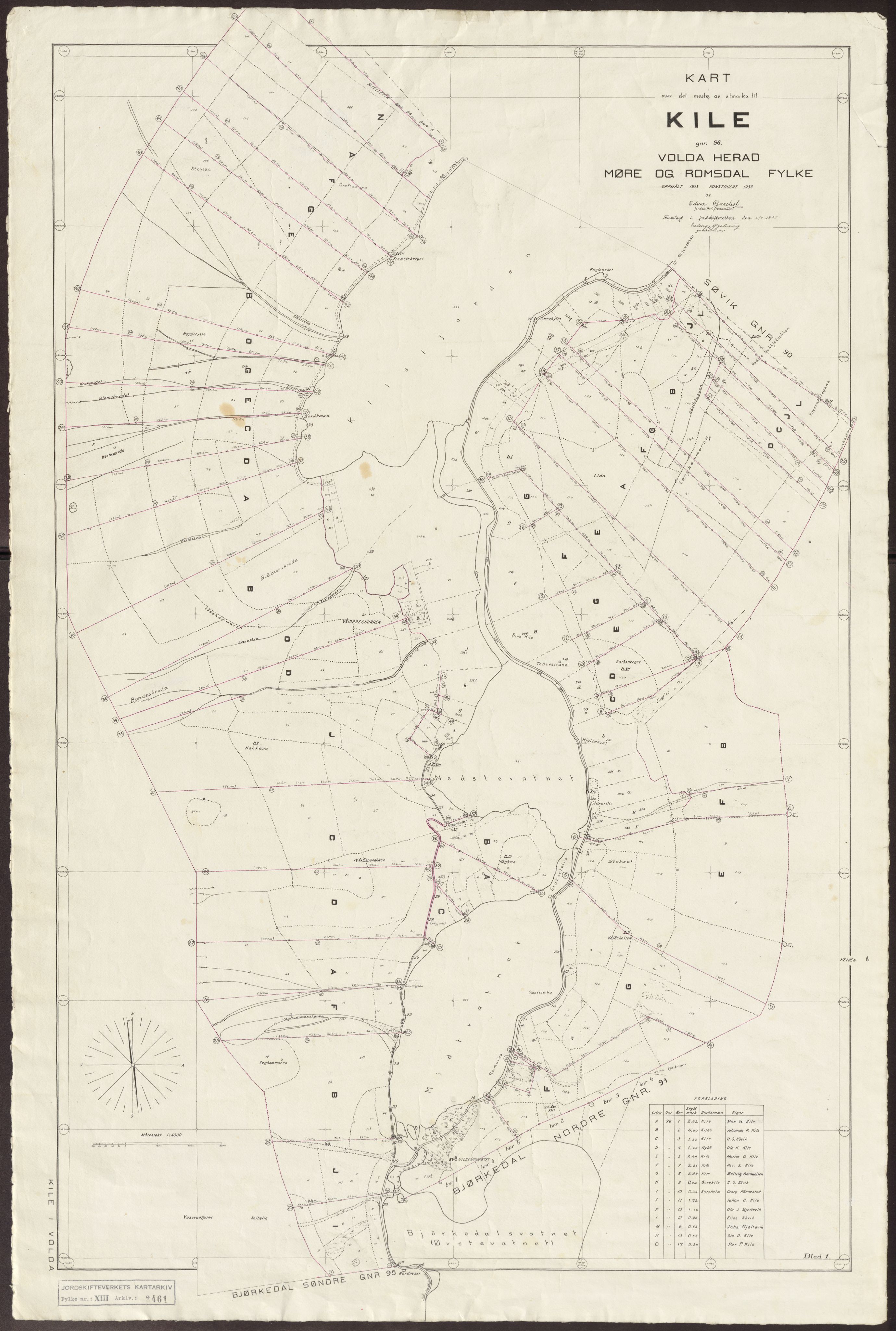 Jordskifteverkets kartarkiv, RA/S-3929/T, 1859-1988, p. 3072