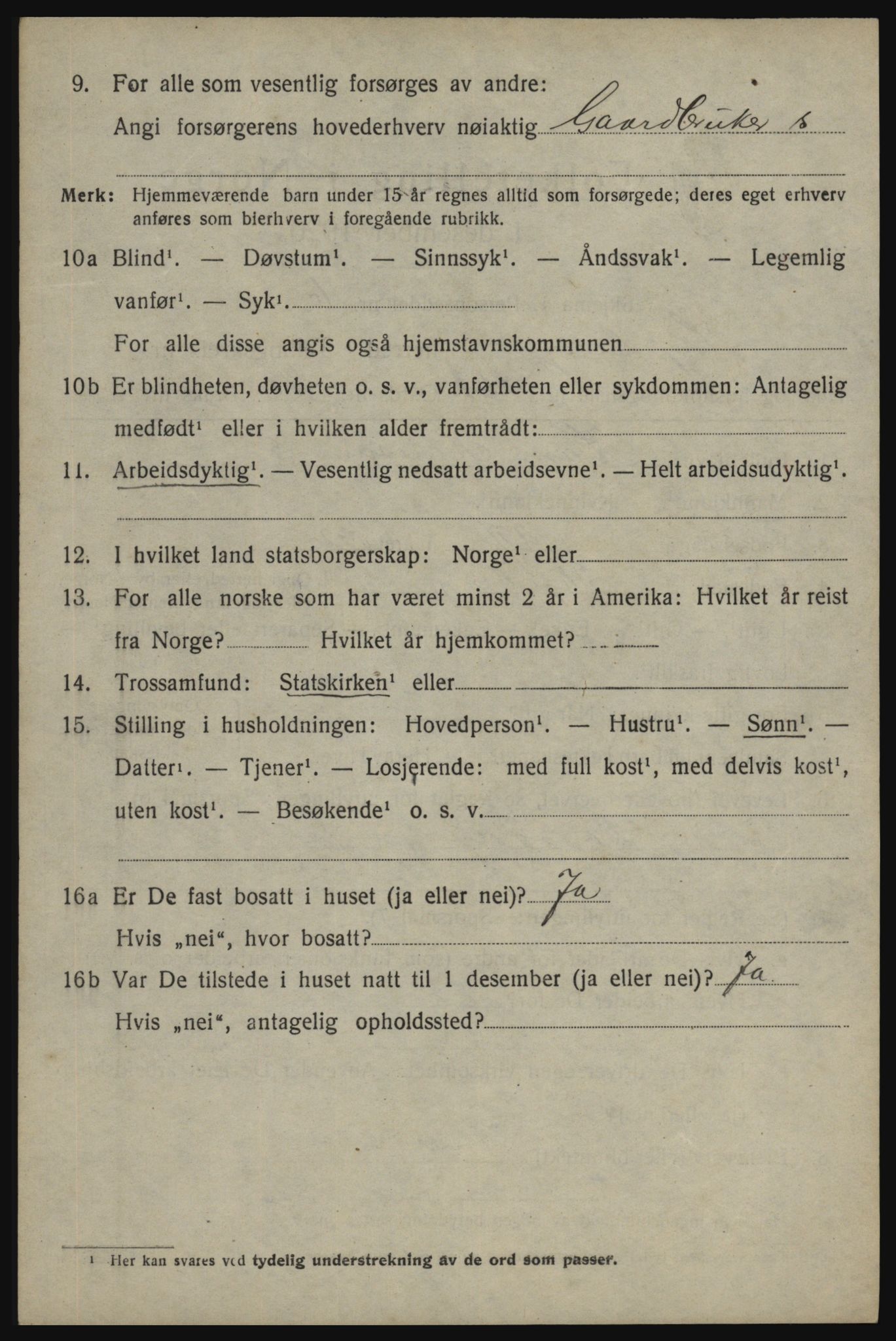 SAO, 1920 census for Skjeberg, 1920, p. 8876