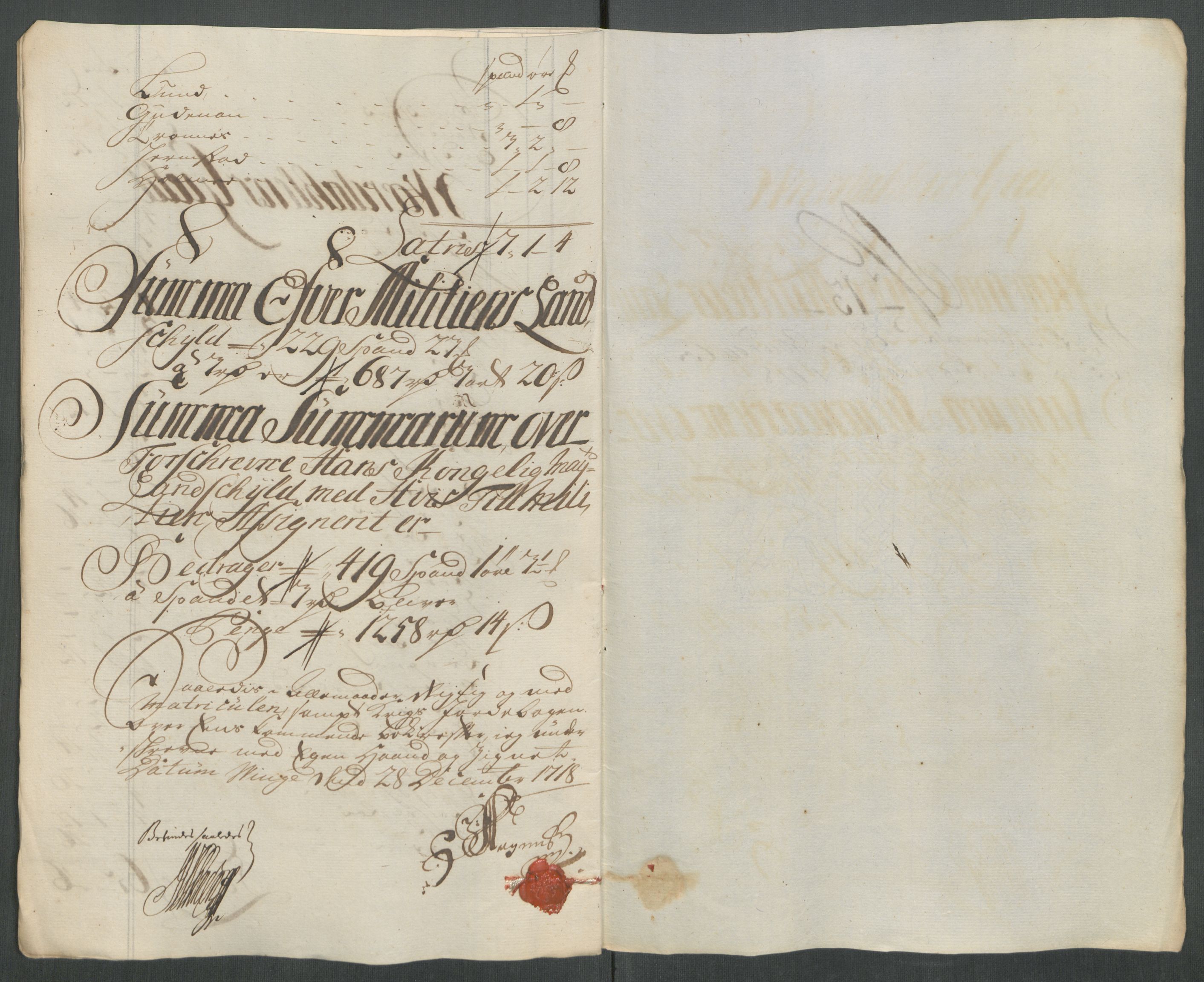 Rentekammeret inntil 1814, Reviderte regnskaper, Fogderegnskap, RA/EA-4092/R62/L4208: Fogderegnskap Stjørdal og Verdal, 1718, p. 186