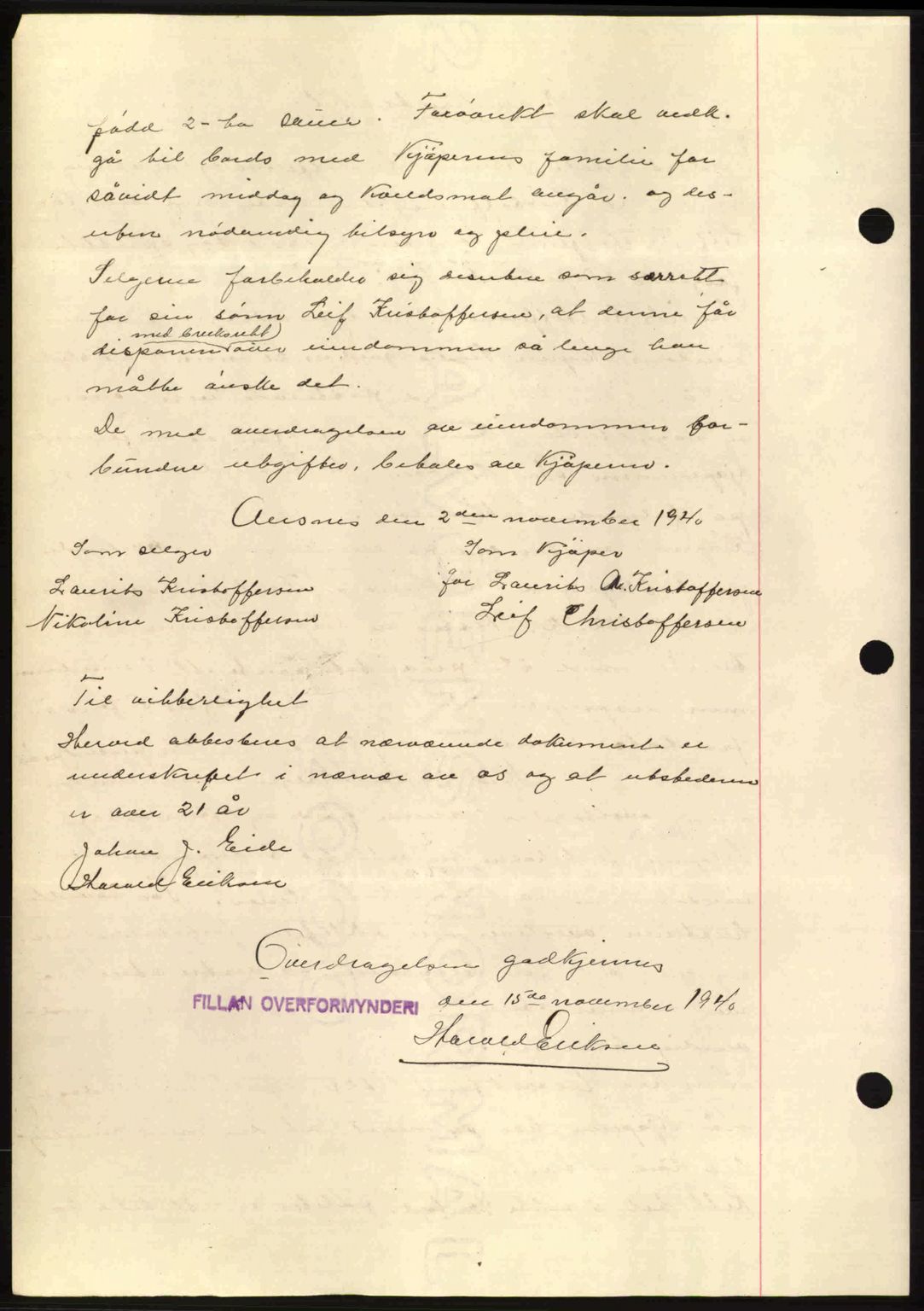 Hitra sorenskriveri, AV/SAT-A-0018/2/2C/2Ca: Mortgage book no. B1, 1939-1949, Diary no: : 432/1940