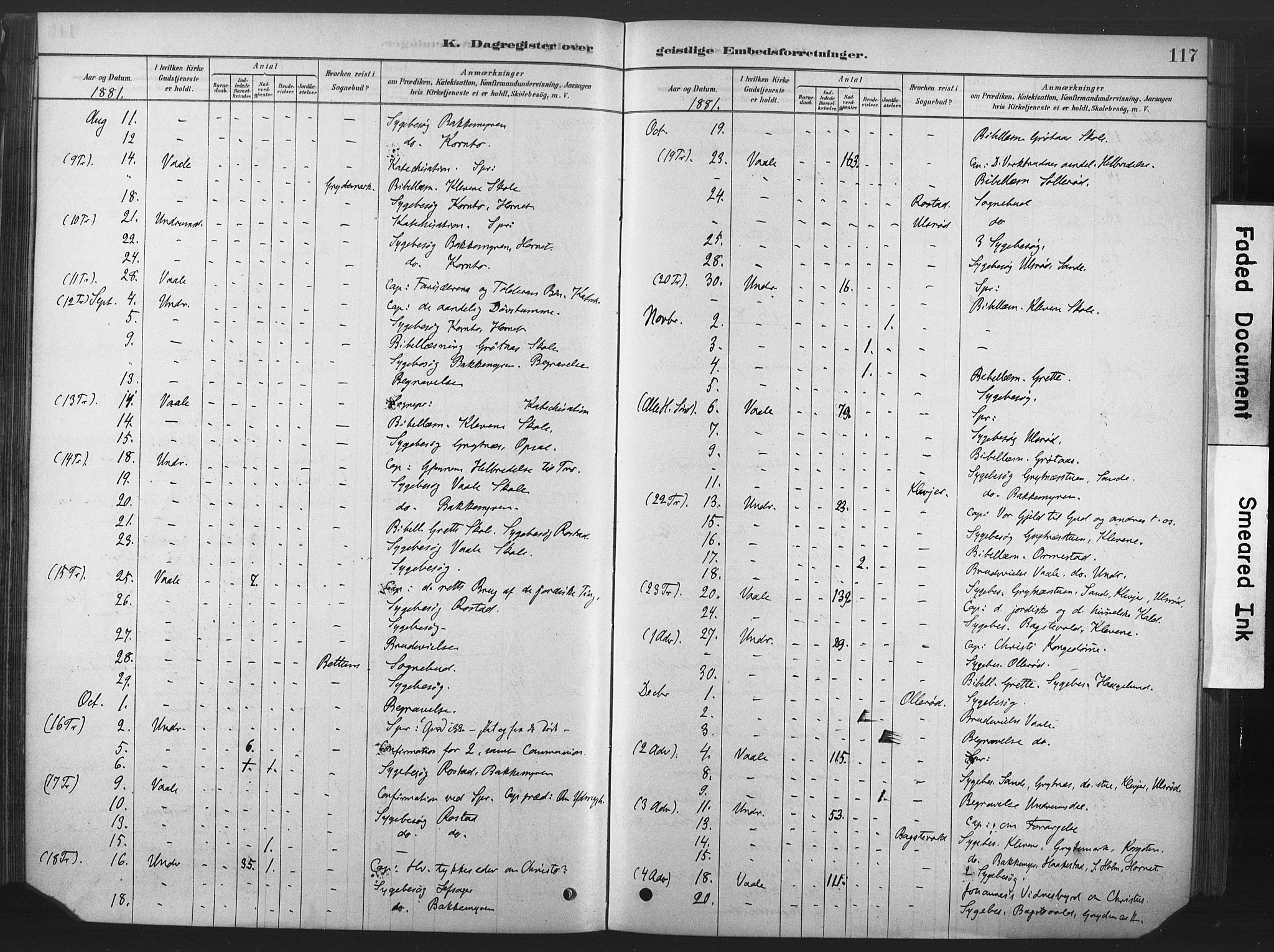 Våle kirkebøker, SAKO/A-334/F/Fb/L0002: Parish register (official) no. II 2, 1878-1907, p. 117