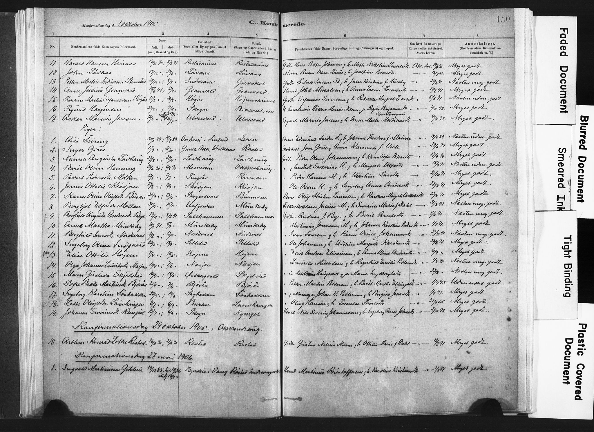 Ministerialprotokoller, klokkerbøker og fødselsregistre - Nord-Trøndelag, SAT/A-1458/721/L0207: Parish register (official) no. 721A02, 1880-1911, p. 150