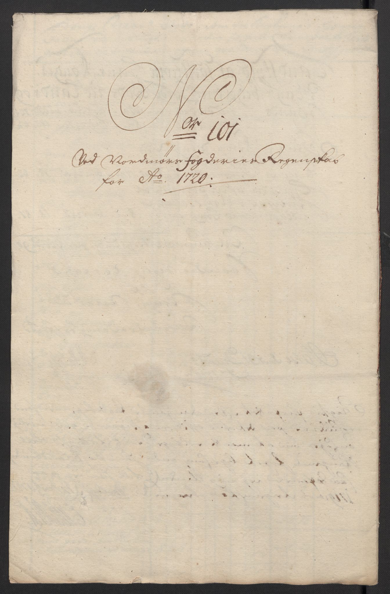 Rentekammeret inntil 1814, Reviderte regnskaper, Fogderegnskap, AV/RA-EA-4092/R56/L3753: Fogderegnskap Nordmøre, 1720, p. 338