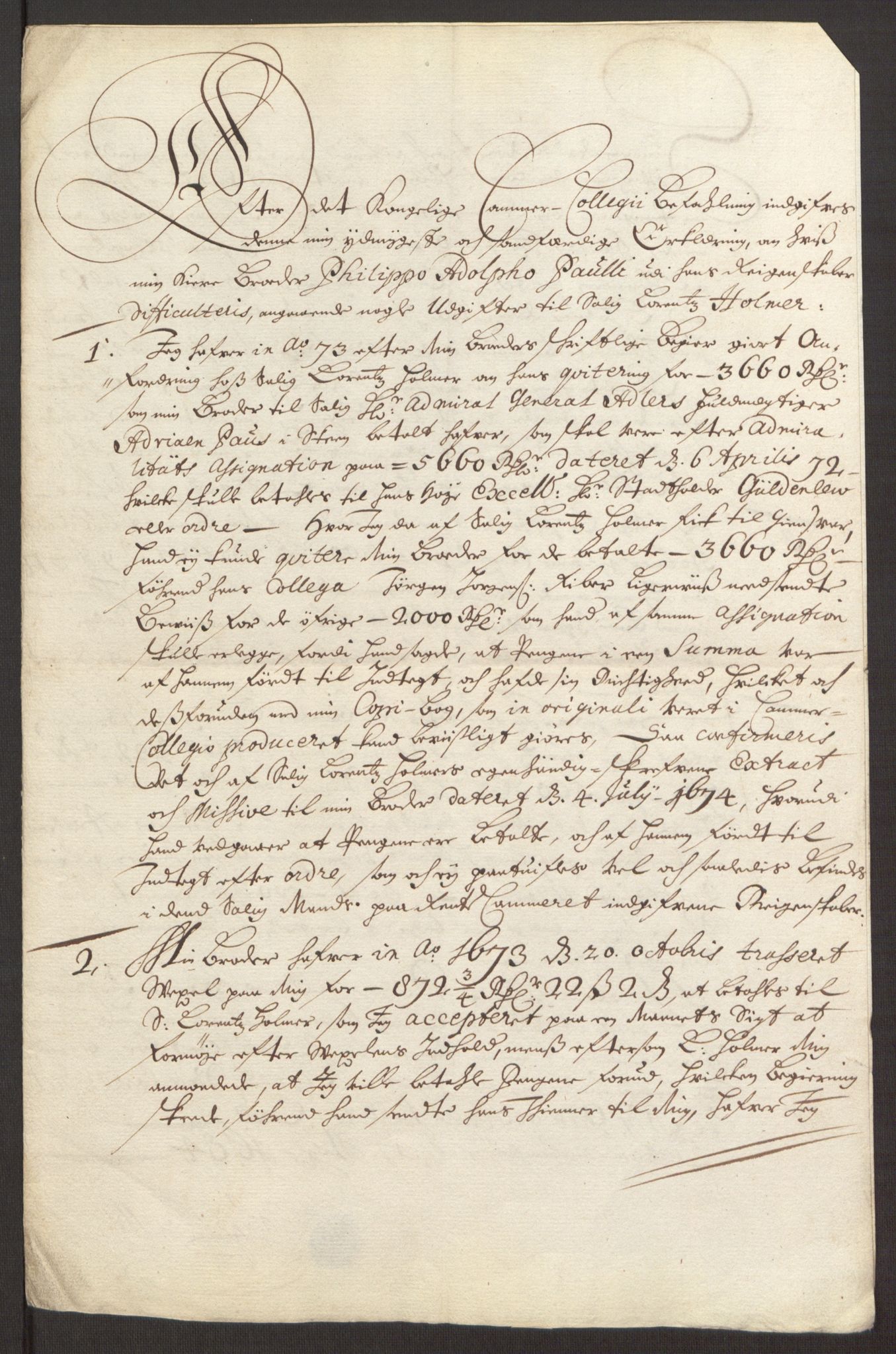 Rentekammeret inntil 1814, Reviderte regnskaper, Fogderegnskap, AV/RA-EA-4092/R35/L2062: Fogderegnskap Øvre og Nedre Telemark, 1674, p. 234