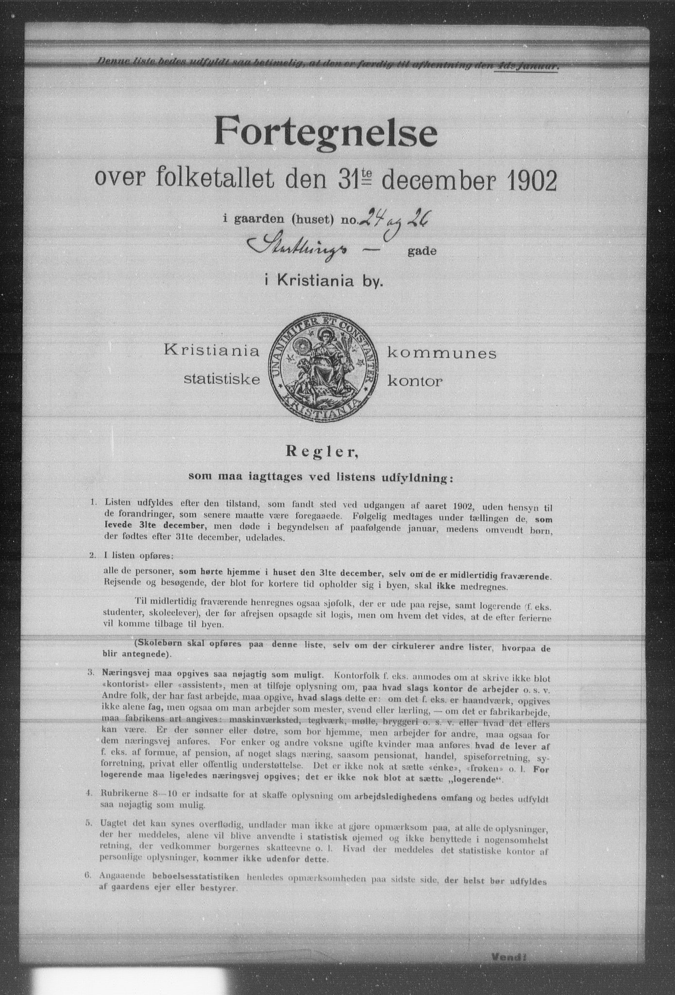 OBA, Municipal Census 1902 for Kristiania, 1902, p. 19367