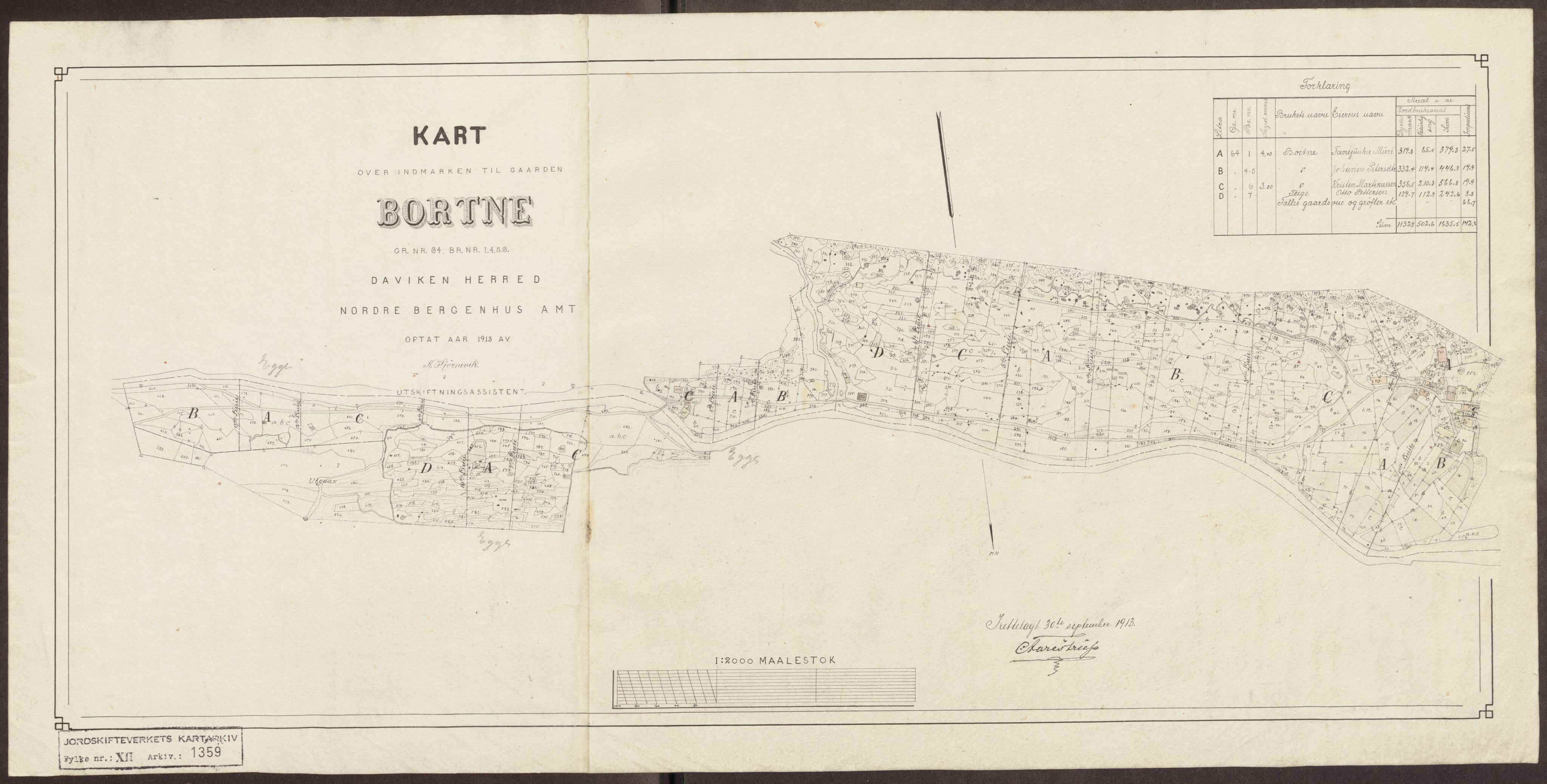 Jordskifteverkets kartarkiv, RA/S-3929/T, 1859-1988, p. 1523