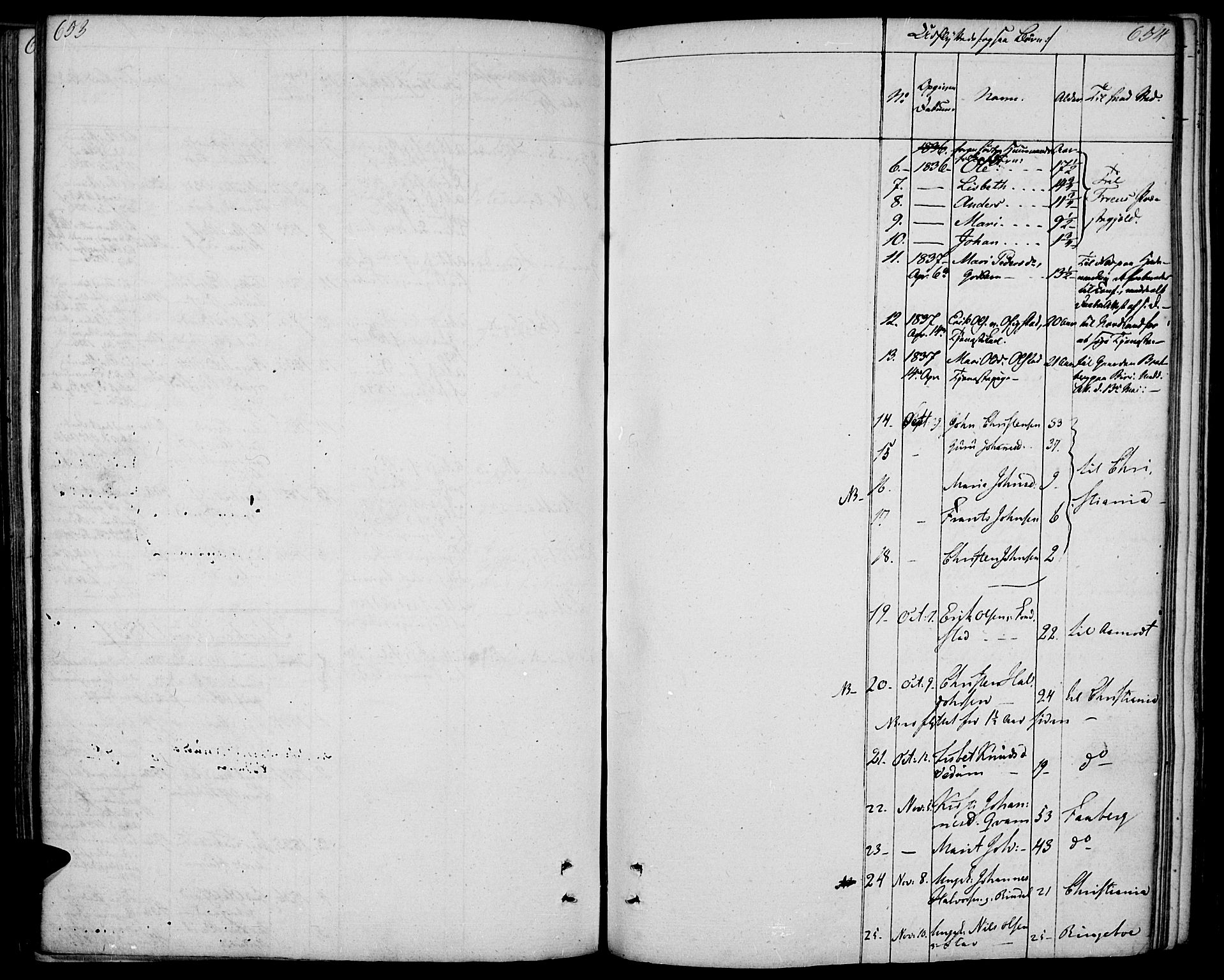 Øyer prestekontor, SAH/PREST-084/H/Ha/Haa/L0004: Parish register (official) no. 4, 1824-1841, p. 653-654