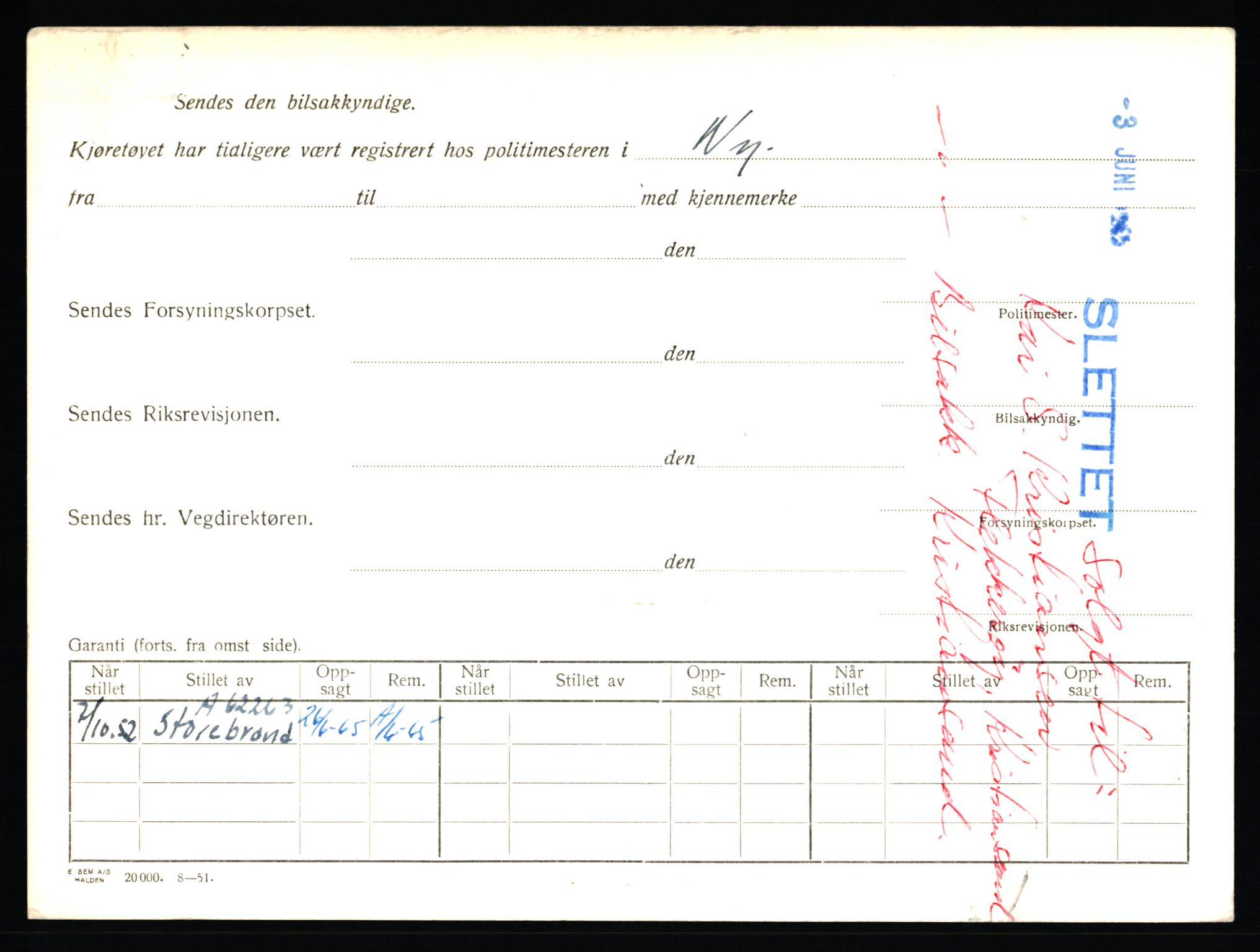 Stavanger trafikkstasjon, AV/SAST-A-101942/0/F/L0039: L-22300 - L-22799, 1930-1971, p. 12