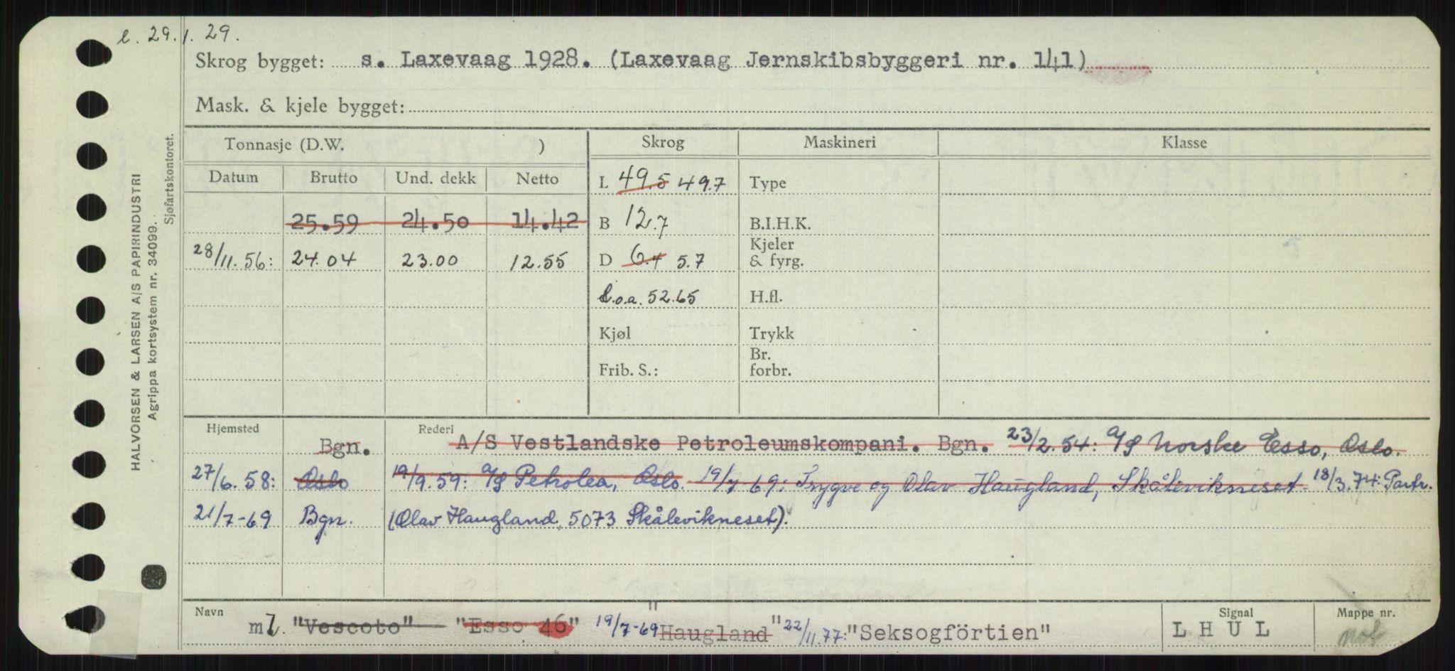 Sjøfartsdirektoratet med forløpere, Skipsmålingen, AV/RA-S-1627/H/Ha/L0005/0001: Fartøy, S-Sven / Fartøy, S-Skji, p. 293