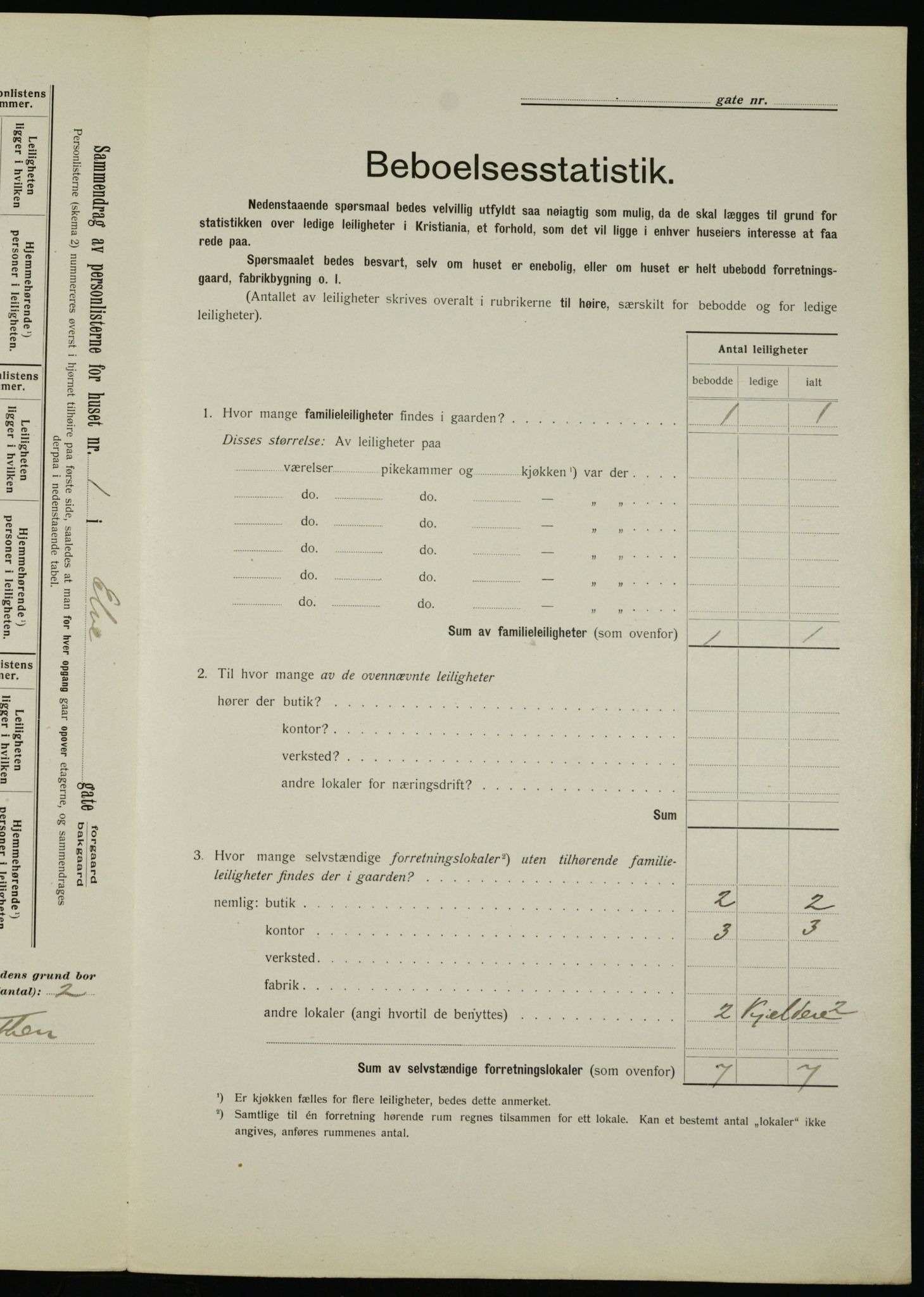 OBA, Municipal Census 1912 for Kristiania, 1912, p. 20826