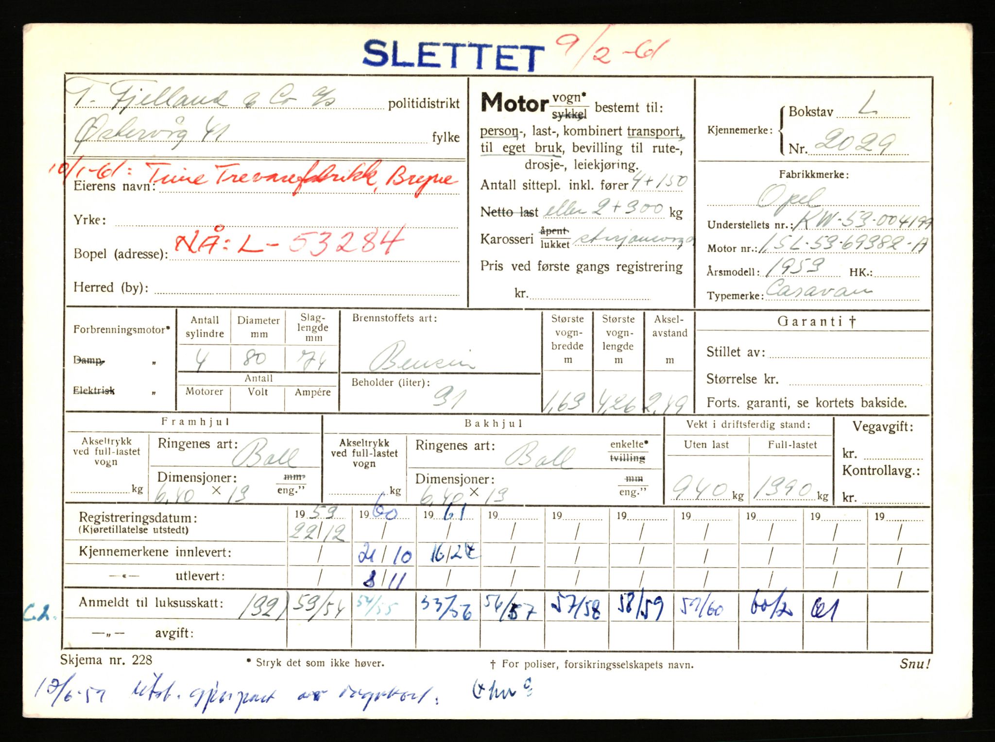Stavanger trafikkstasjon, AV/SAST-A-101942/0/F/L0006: L-1700 - L-2149, 1930-1971, p. 1401