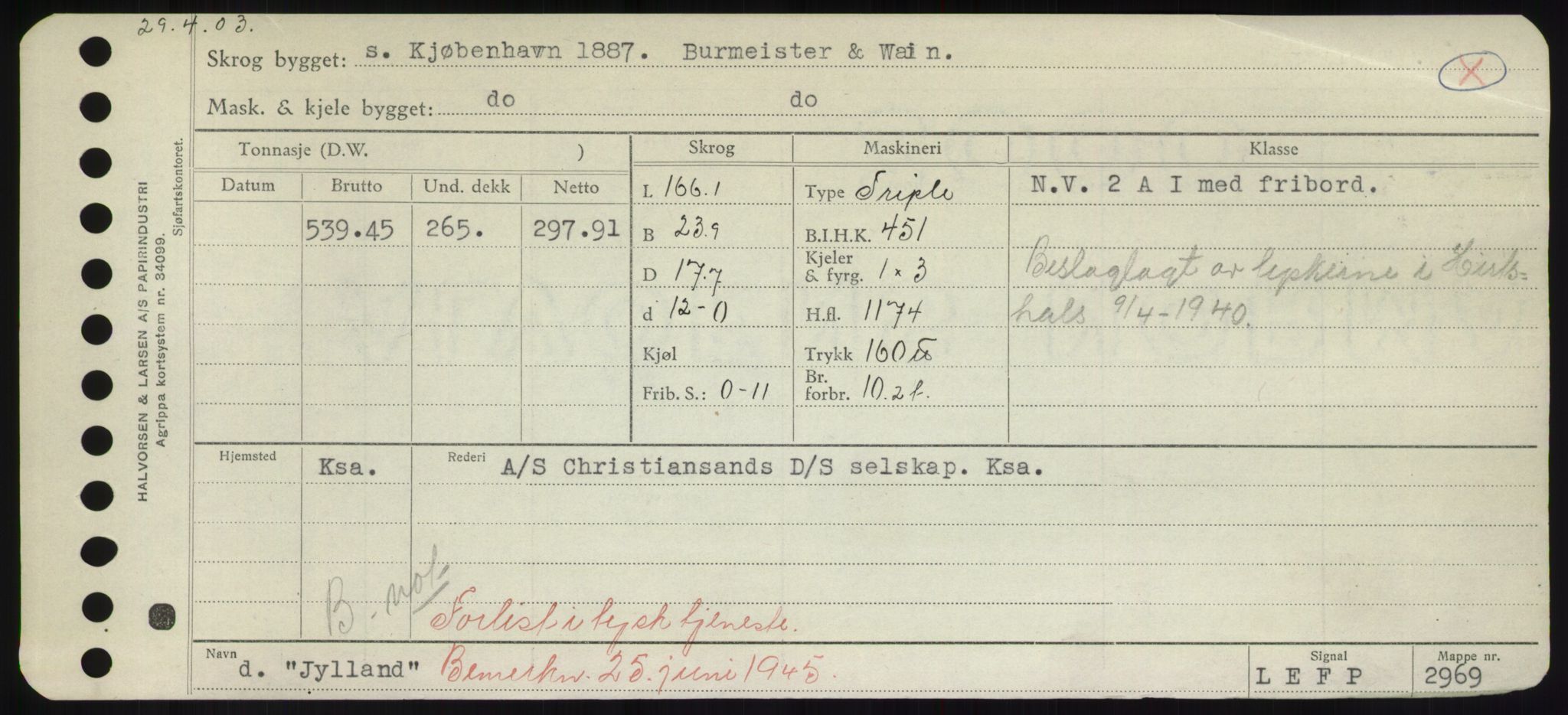 Sjøfartsdirektoratet med forløpere, Skipsmålingen, RA/S-1627/H/Hd/L0019: Fartøy, J, p. 675