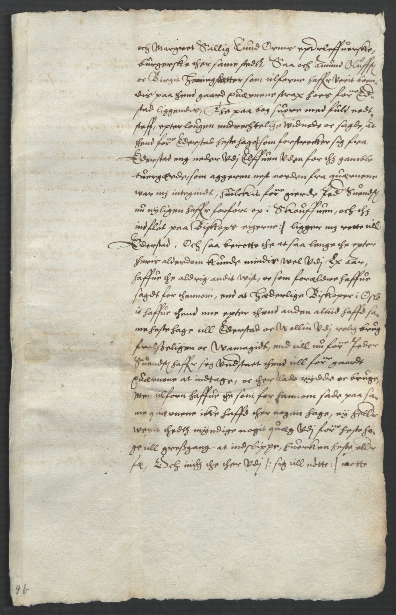 Oslo stiftsdireksjon, AV/SAO-A-11085/G/Gb/L0001: Bispestolens dokumenter, 1584-1612, p. 44