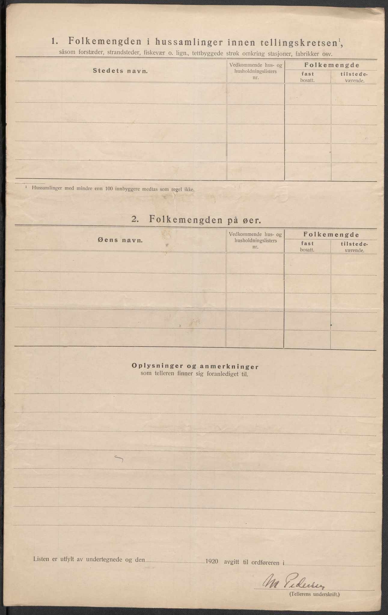 SAKO, 1920 census for Norderhov, 1920, p. 44