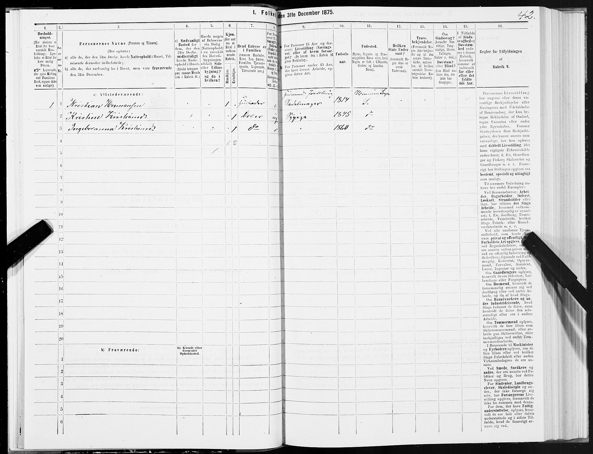 SAT, 1875 census for 1731P Sparbu, 1875, p. 4042