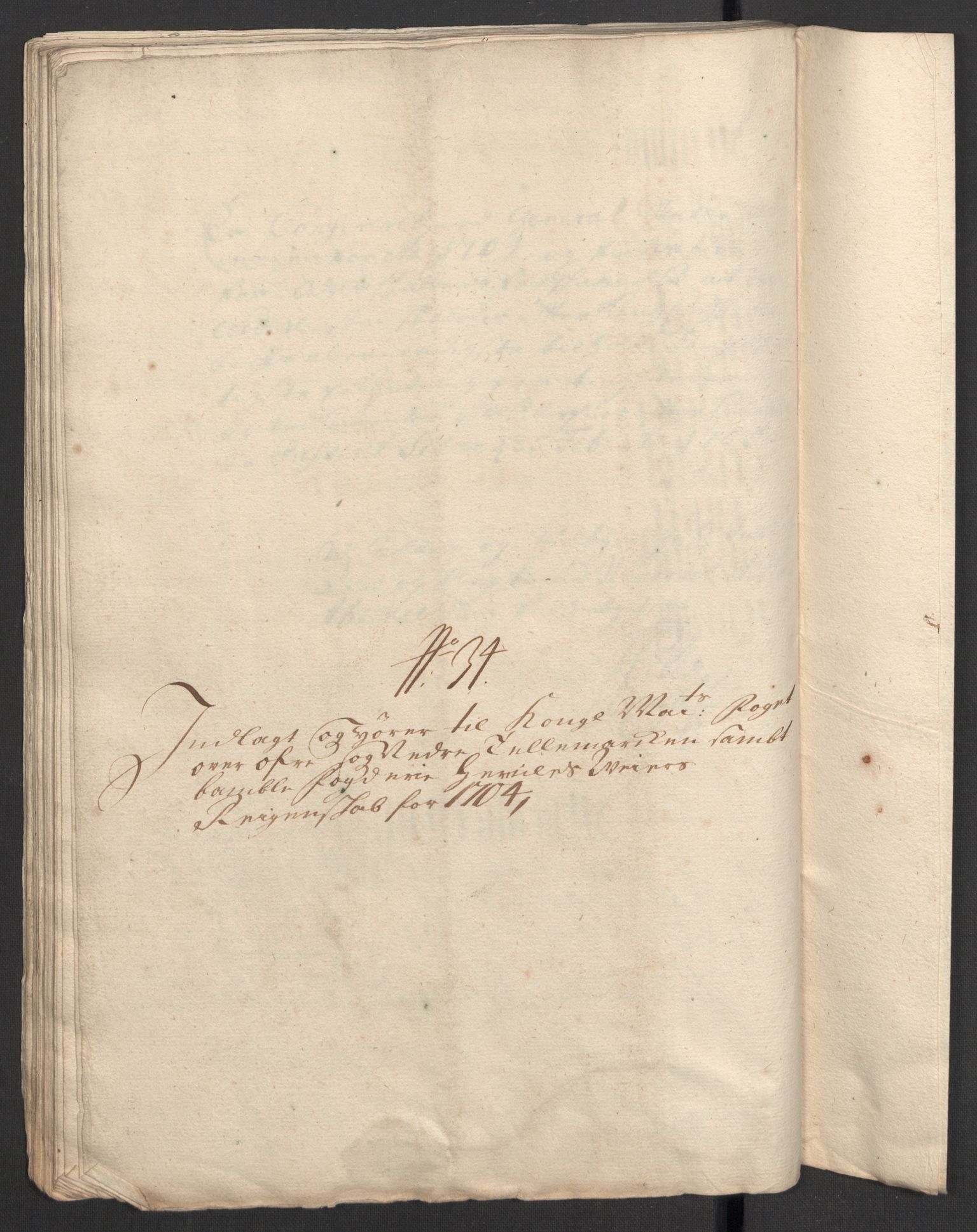 Rentekammeret inntil 1814, Reviderte regnskaper, Fogderegnskap, RA/EA-4092/R36/L2112: Fogderegnskap Øvre og Nedre Telemark og Bamble, 1704, p. 262