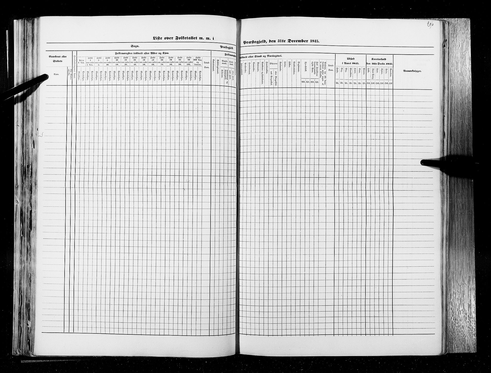 RA, Census 1845, vol. 9B: Nordland amt, 1845, p. 296