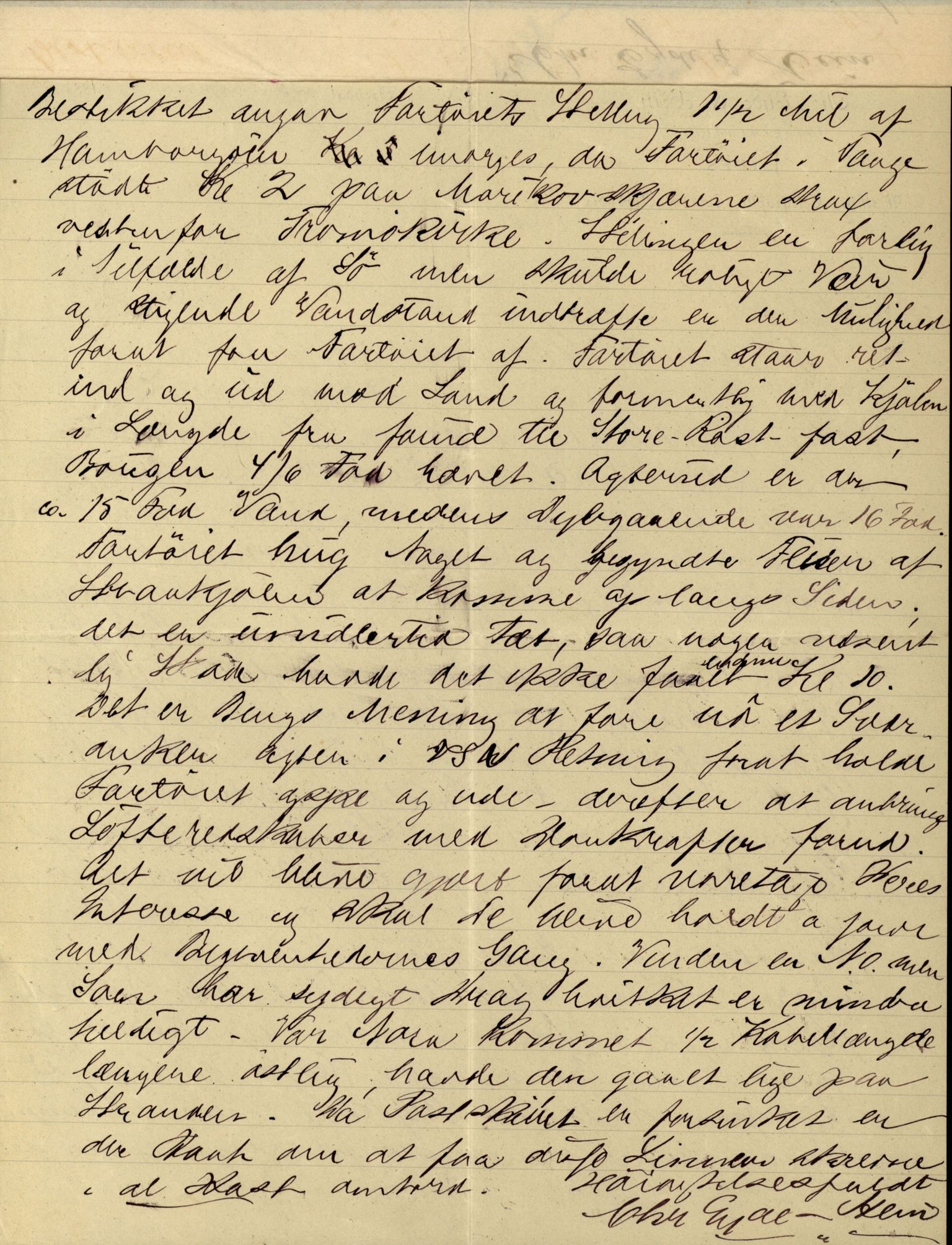 Pa 63 - Østlandske skibsassuranceforening, VEMU/A-1079/G/Ga/L0022/0006: Havaridokumenter / Nora, Ophir, 1888, p. 21