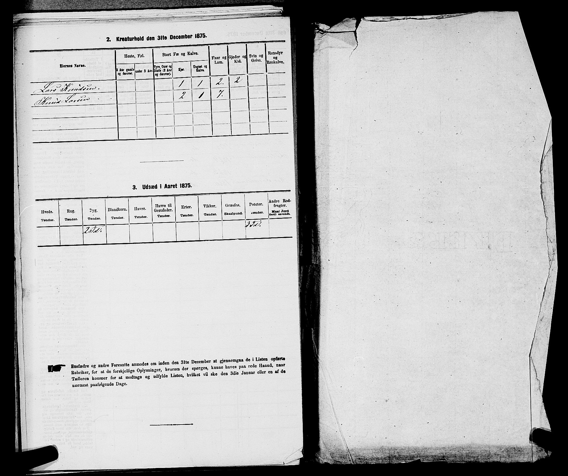 SAKO, 1875 census for 0617P Gol, 1875, p. 719